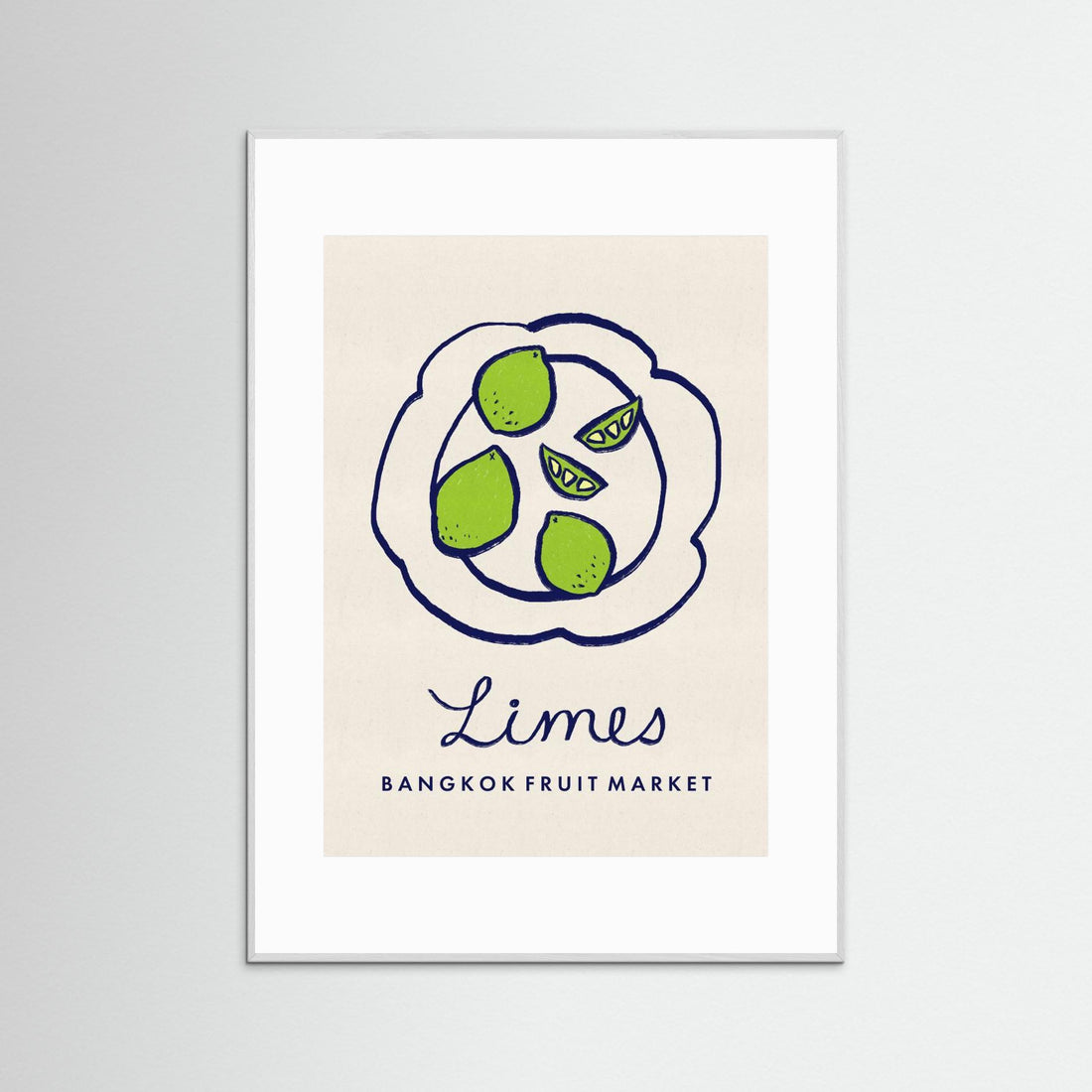 Limes Bangkok Food Market Thailand by Dirkie Nell