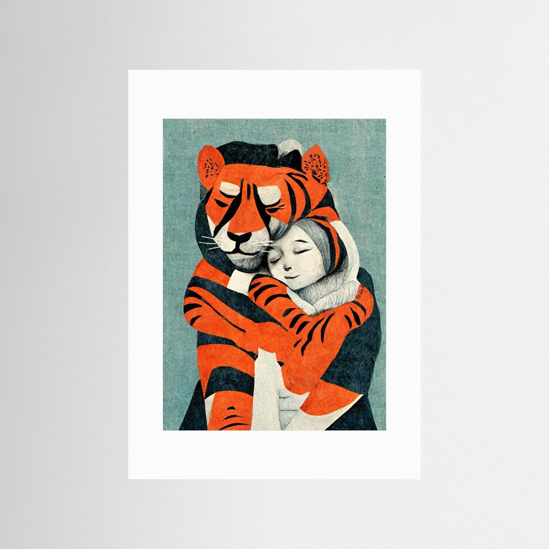My Tiger And Me by Treechild