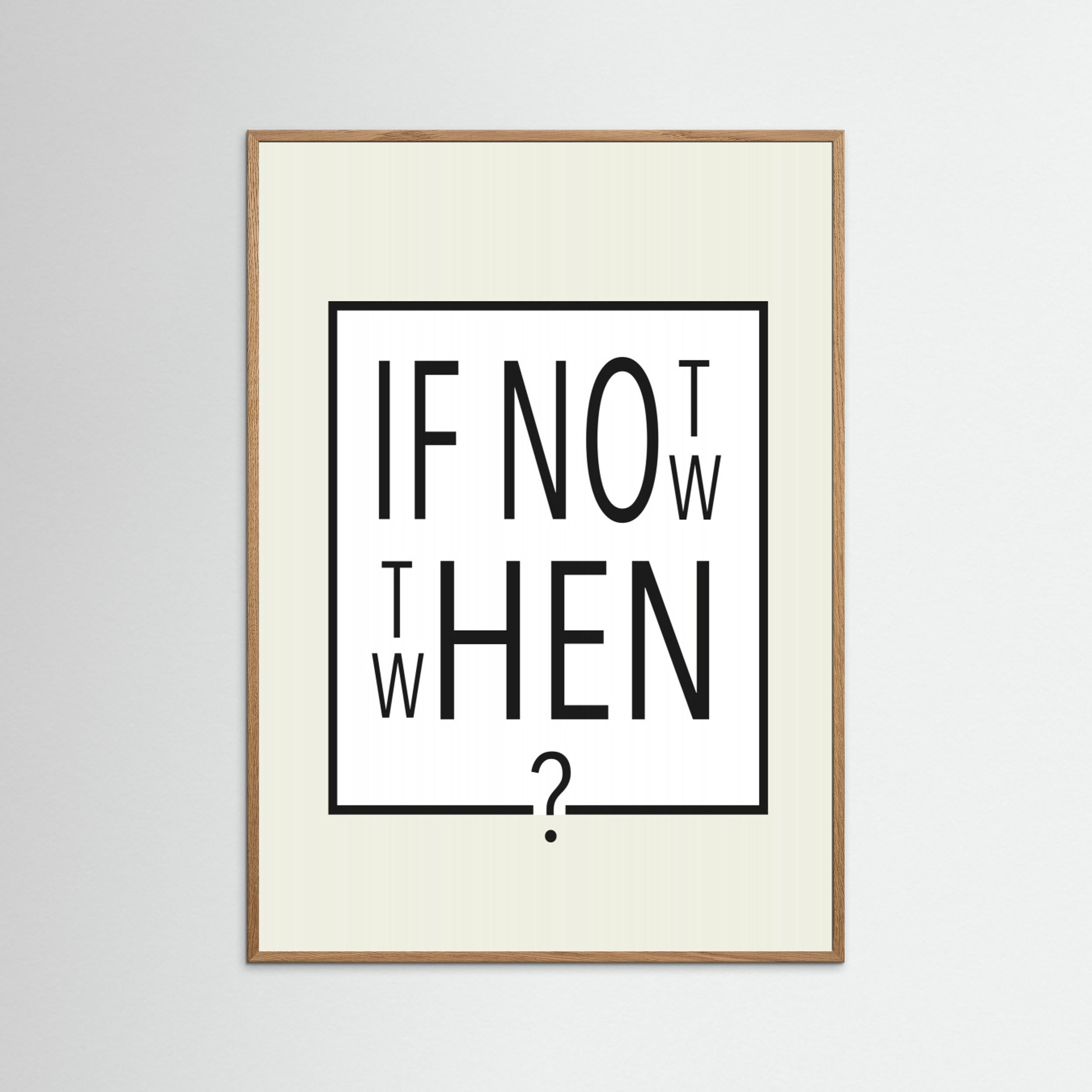 If not now - then when? by Andreas Magnusson