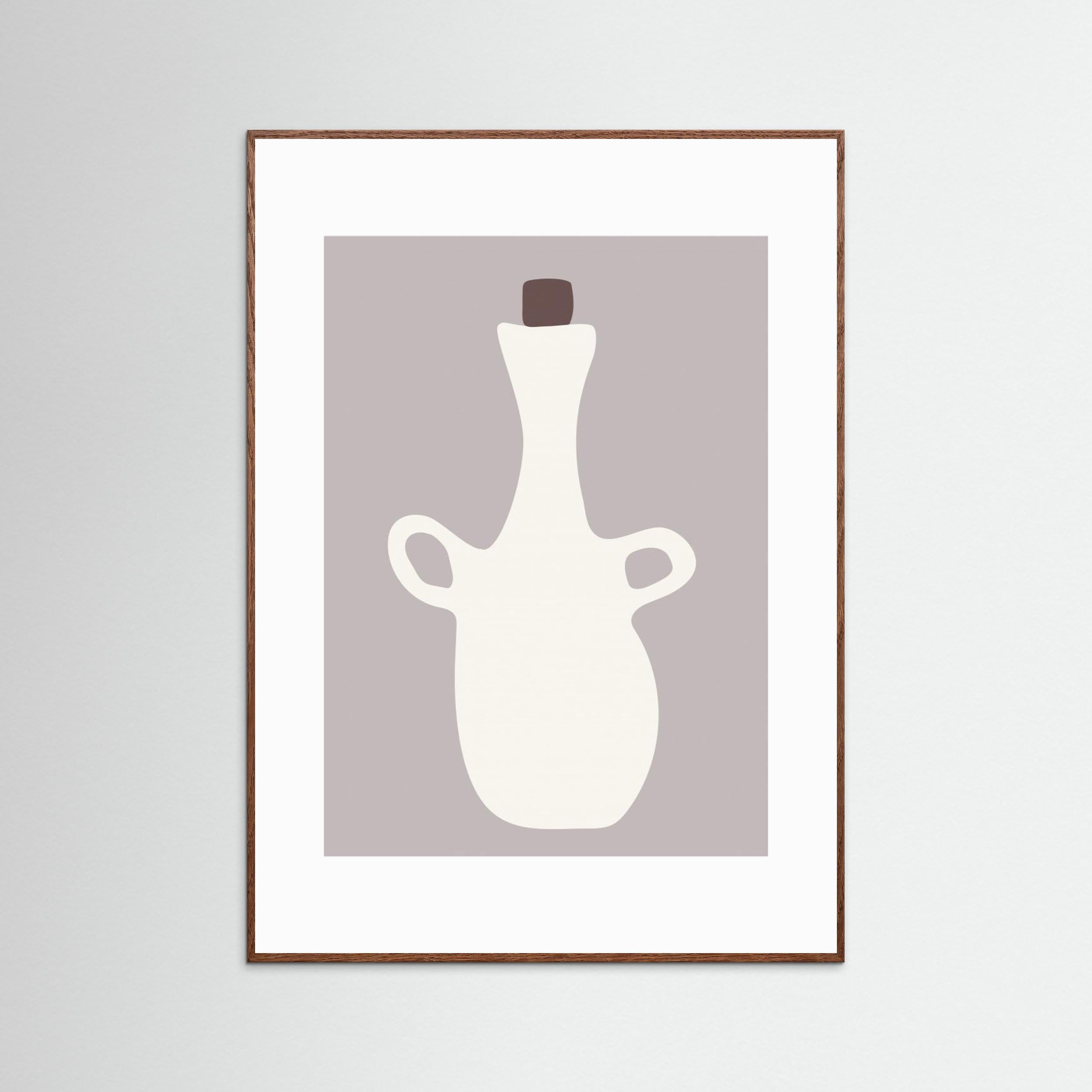 Kitchen Poetry Bottle Two by Christina Heitmann