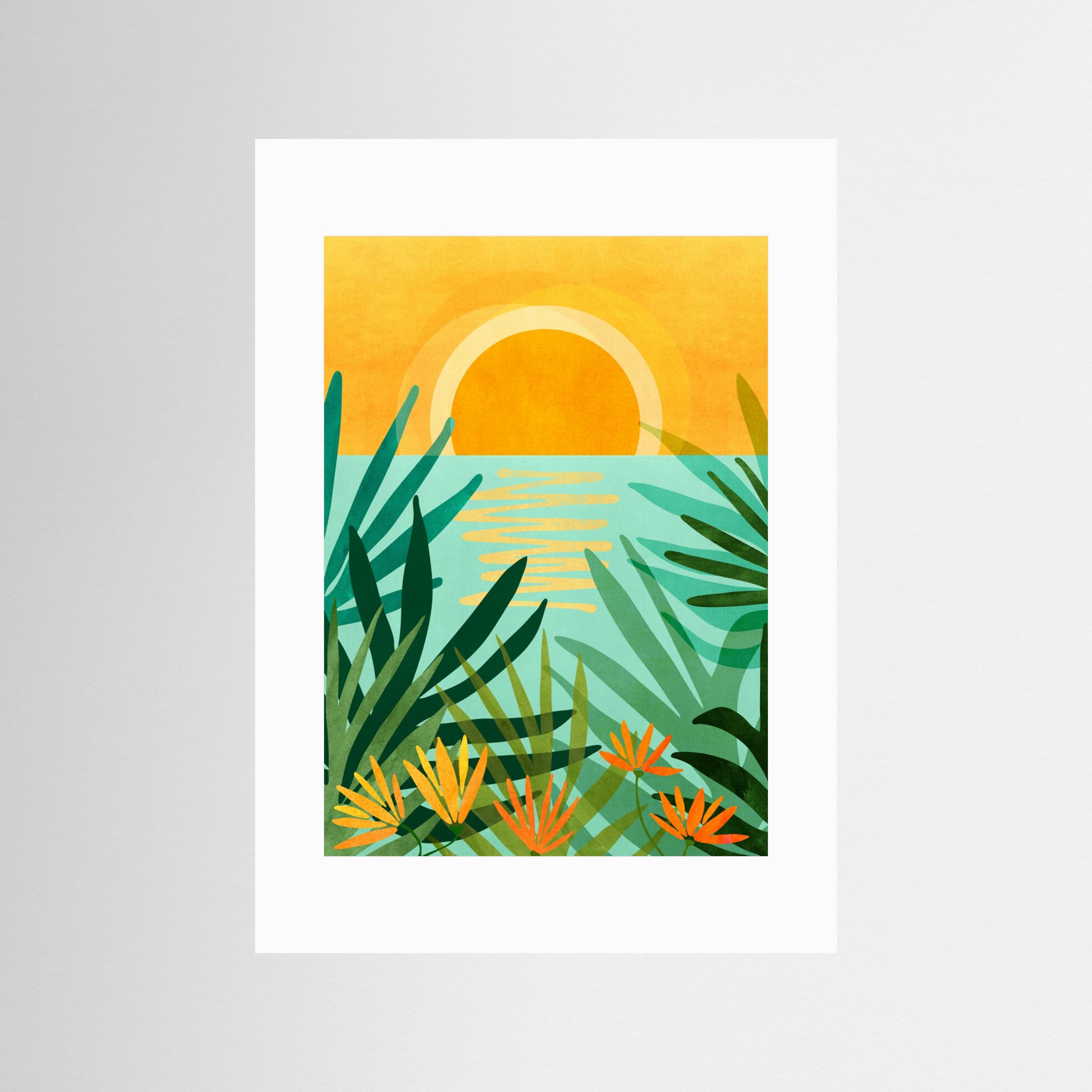 Peaceful Tropics by Kristian Gallagher