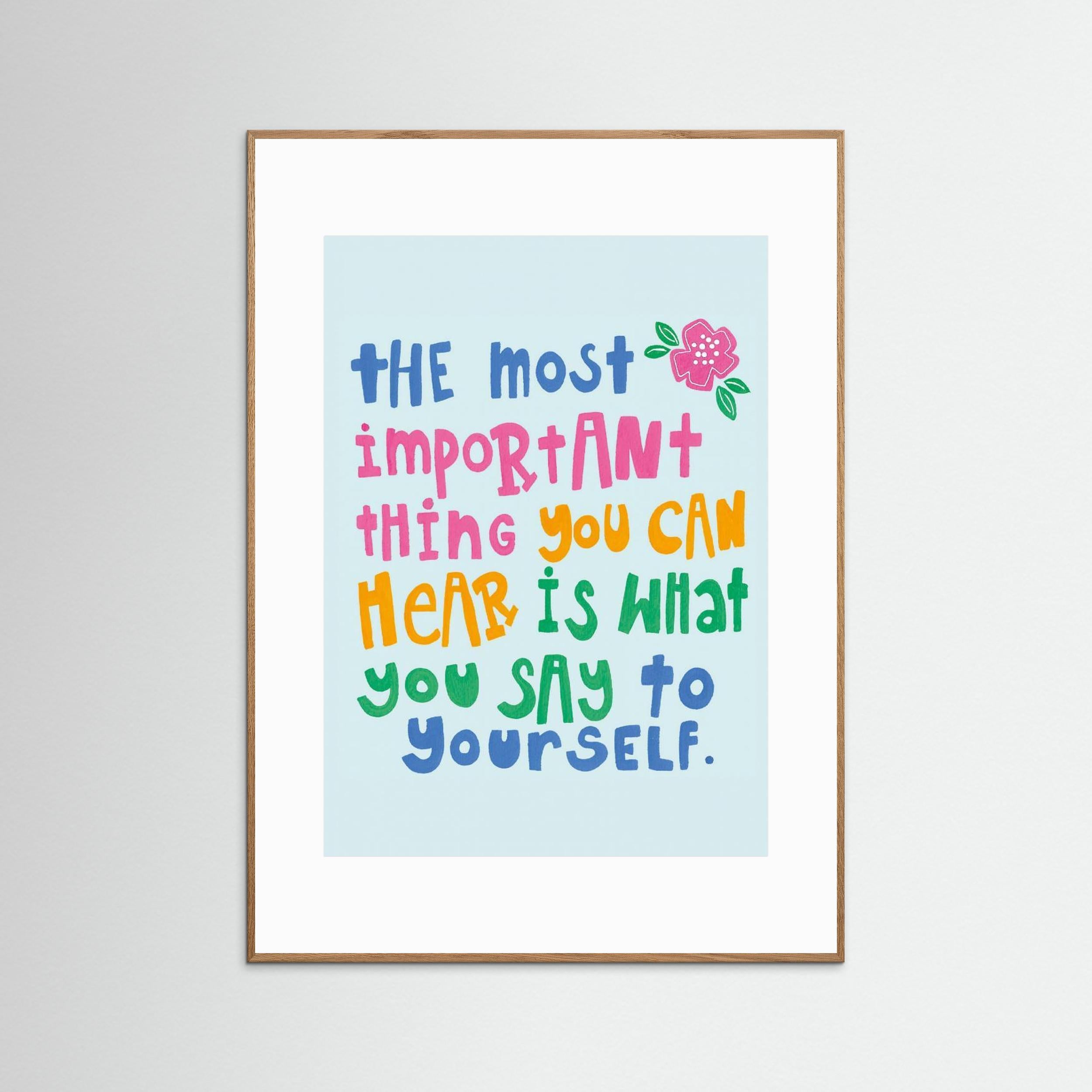 Be Kind To Yourself by Sara Coulter