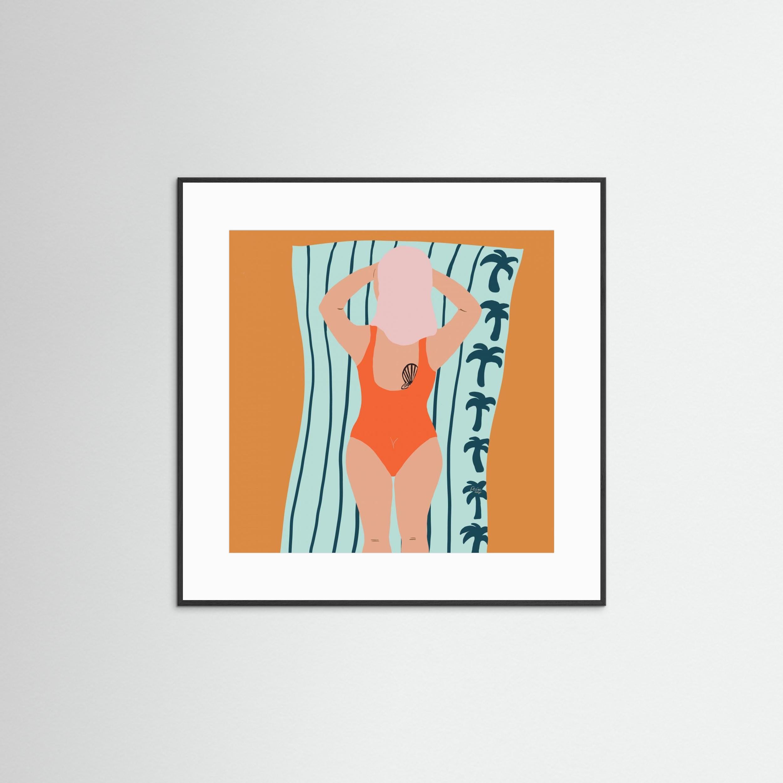 The Red Swimsuit by Alix Campbell