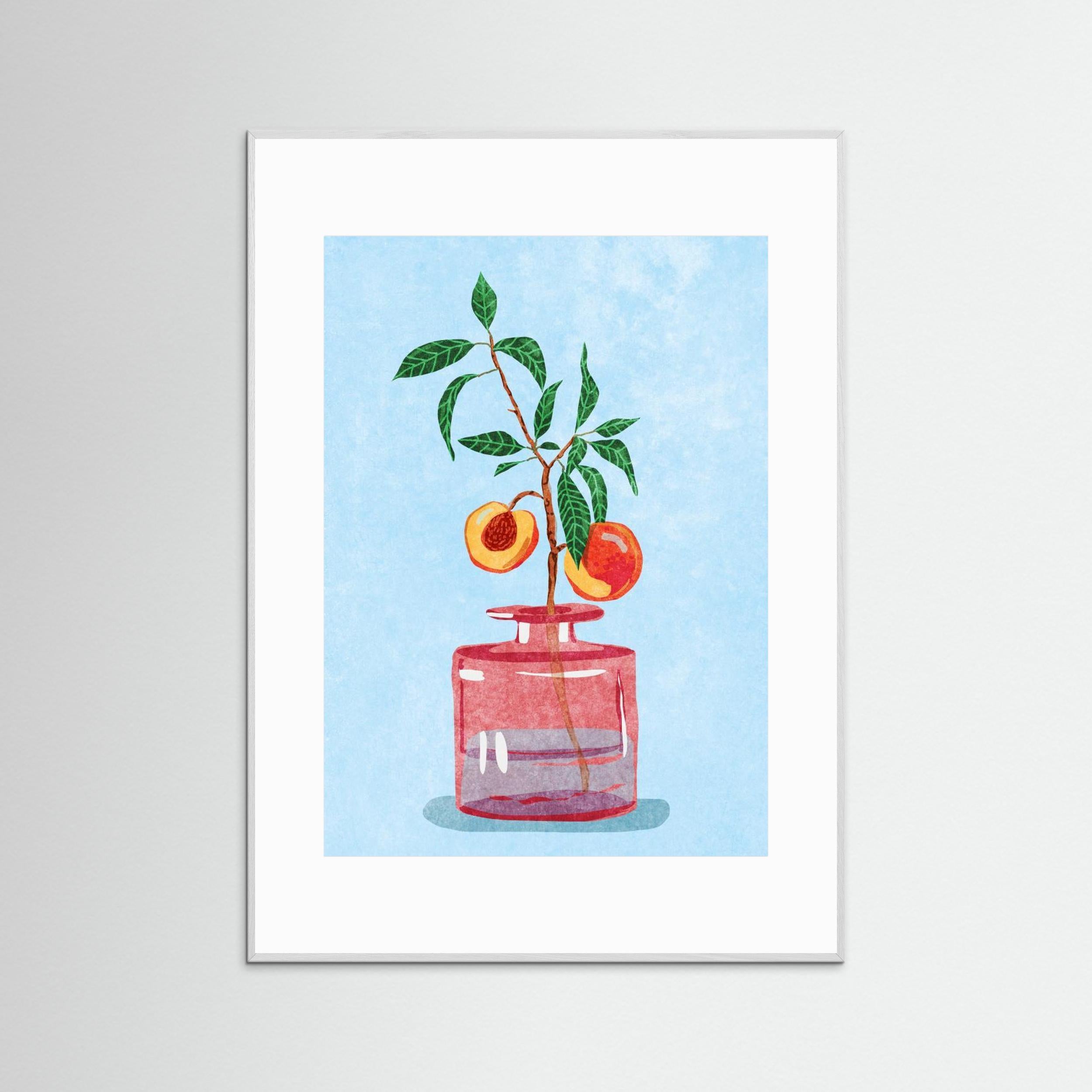 Peach Tree in Vase by Raissa Oltmanns