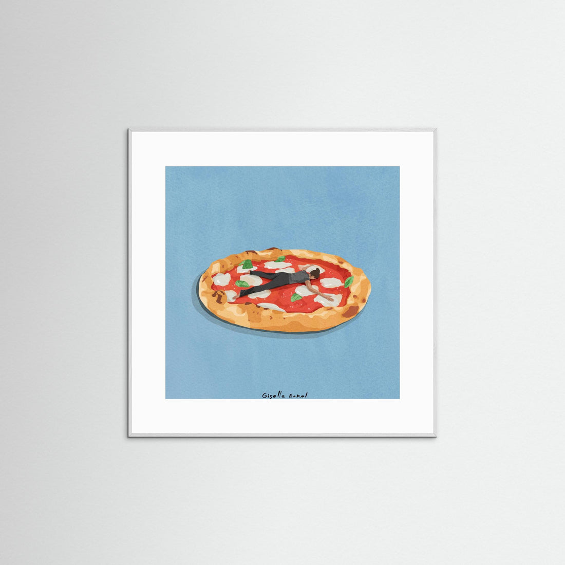 Pizza Girl by Giselle Dekel