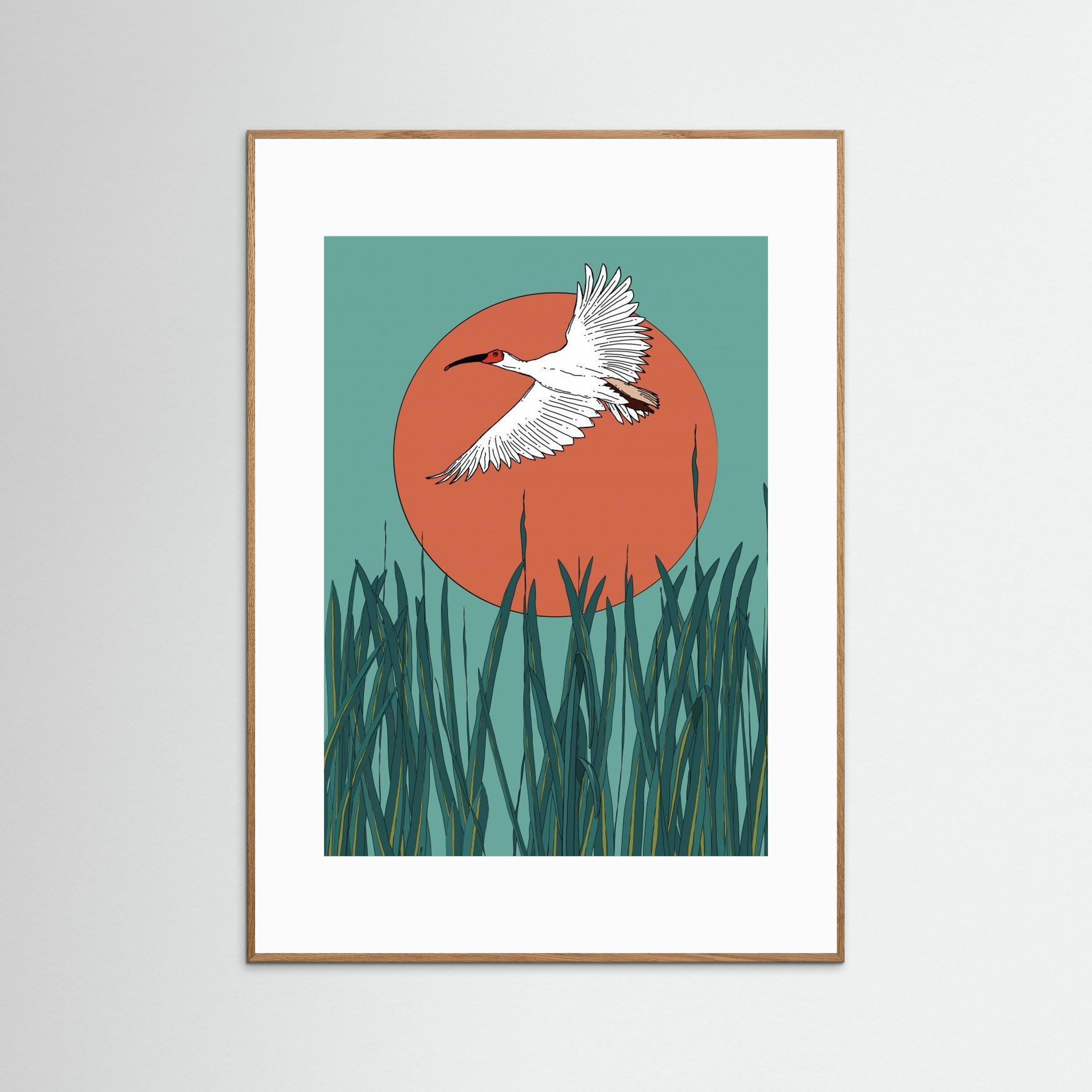 Japanese Crane by Nicholas