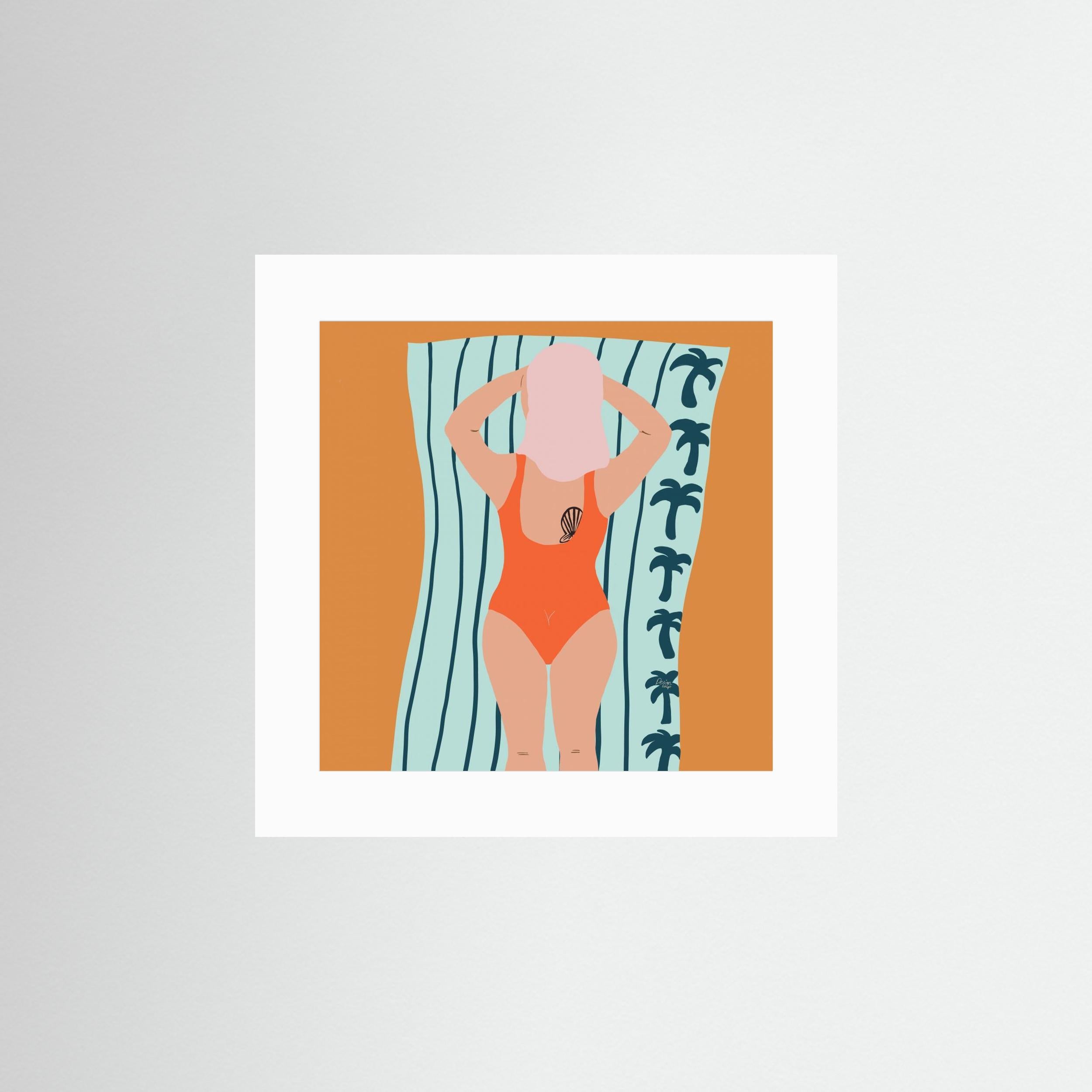 The Red Swimsuit by Alix Campbell