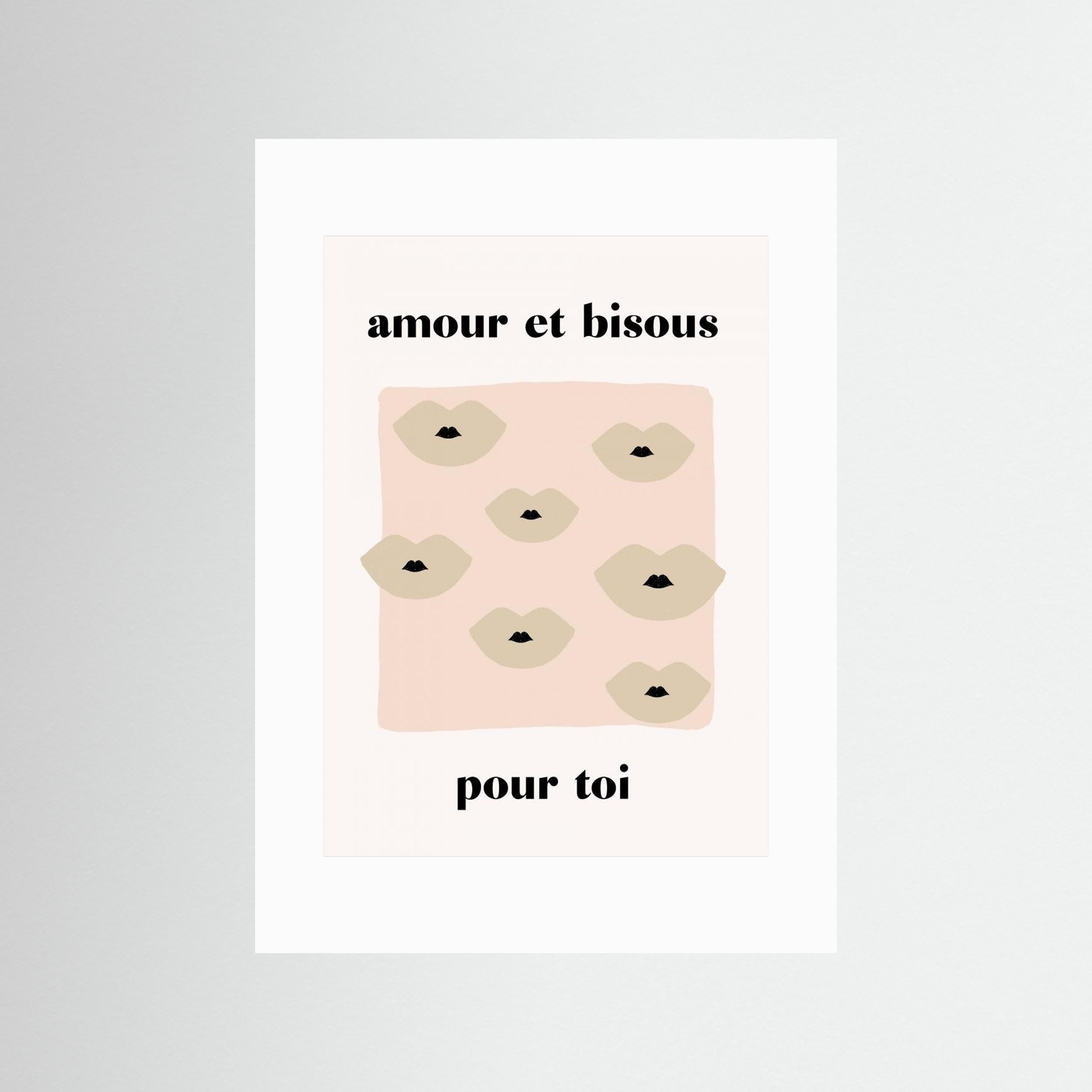 French Kiss Poster by Aislinn Simmonds