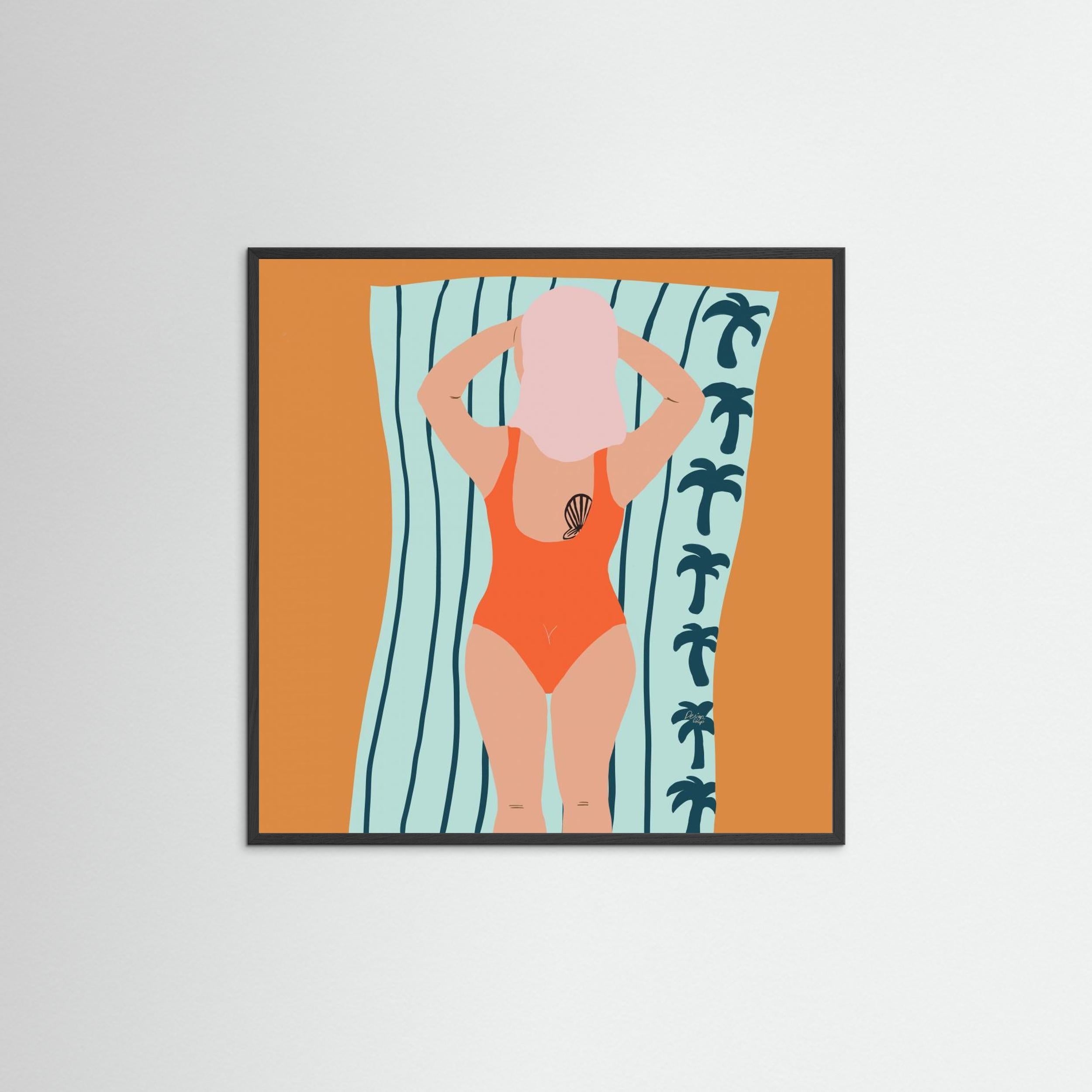 The Red Swimsuit by Alix Campbell