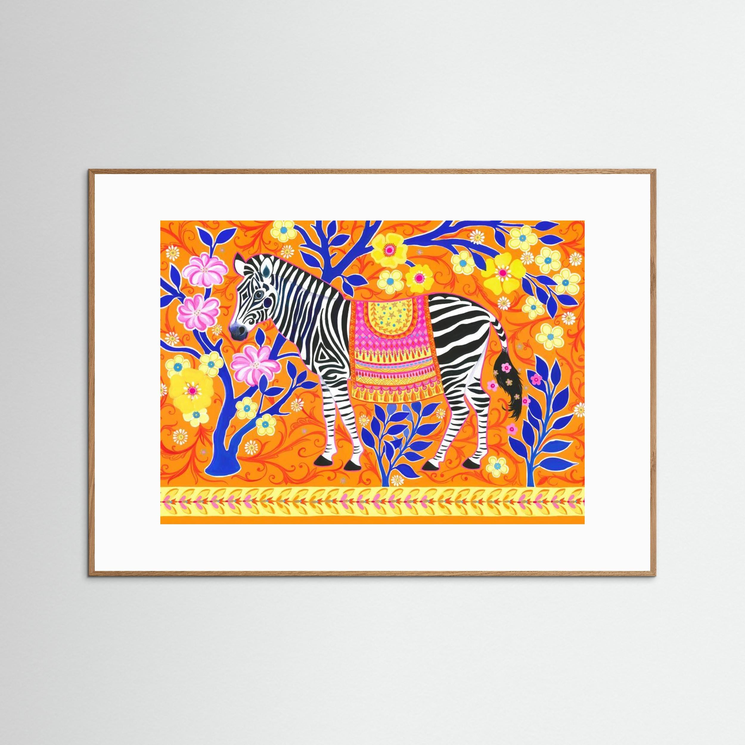 Zebedaios the Zebra by Isabelle Brent