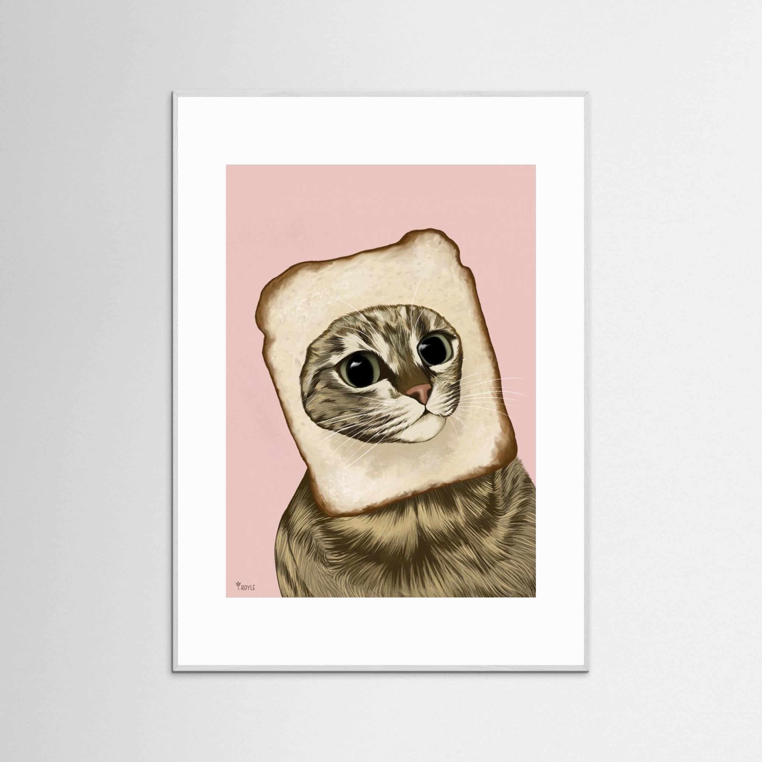 Bread Meme Cat by Tara Royle