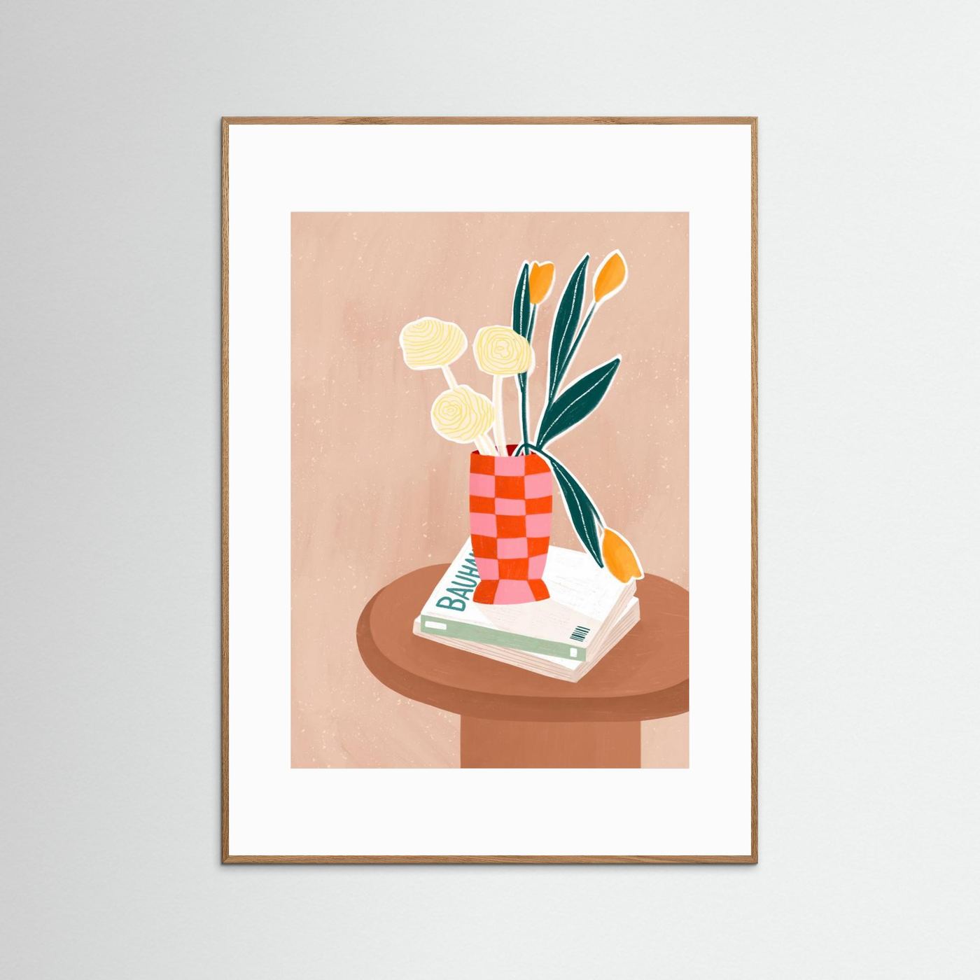 Checkered Vase by Bea Müller