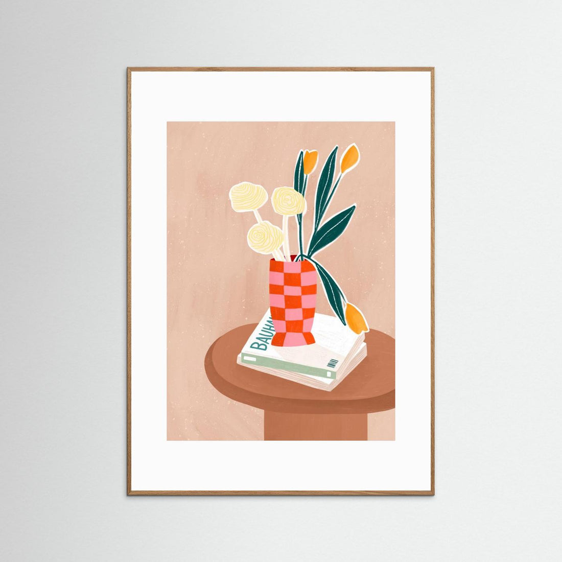 Checkered Vase by Bea Müller