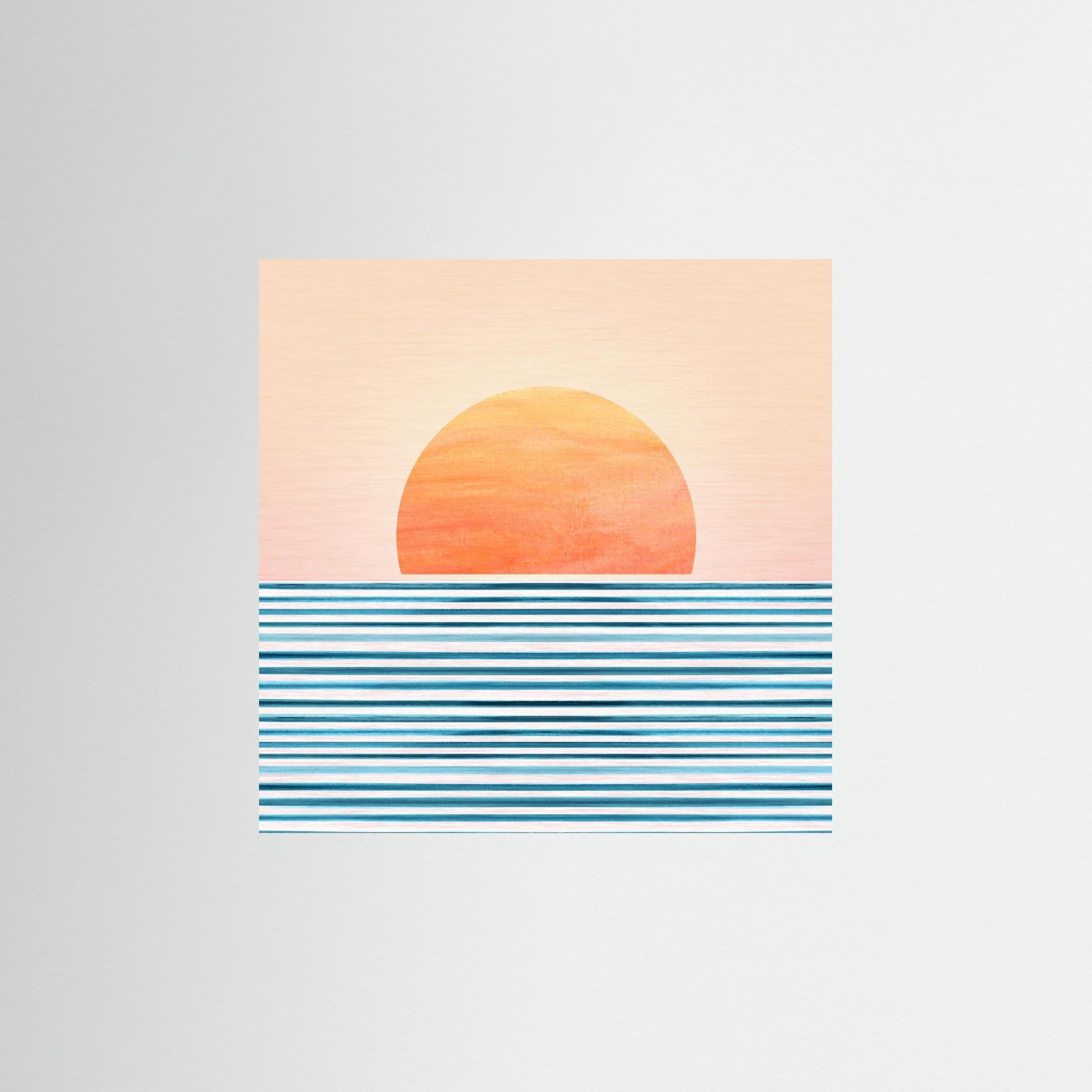 Minimalist Sunset 1 by Kristian Gallagher
