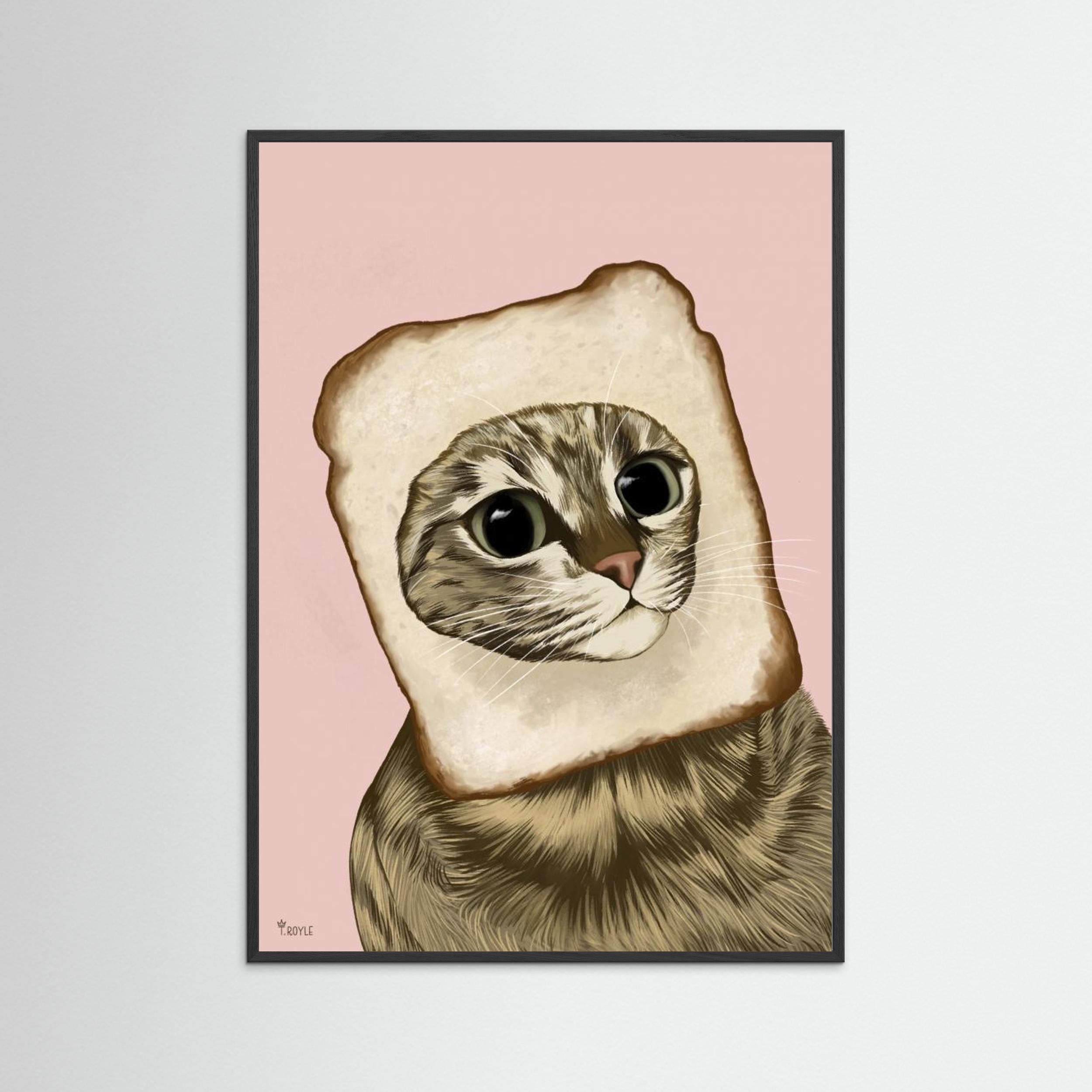 Bread Meme Cat by Tara Royle
