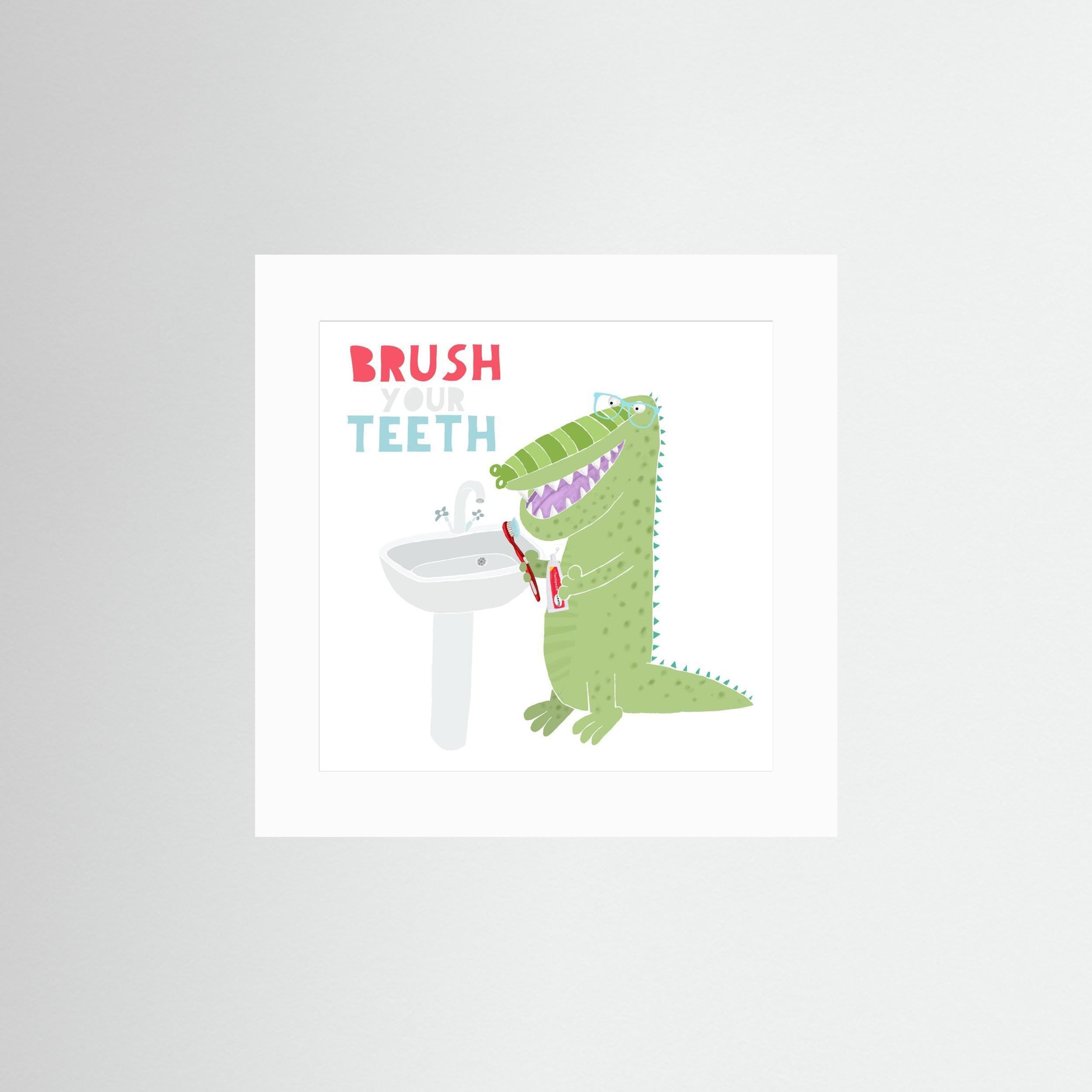 Brush Your Teeth with Funny Crocodile by Carla Daly
