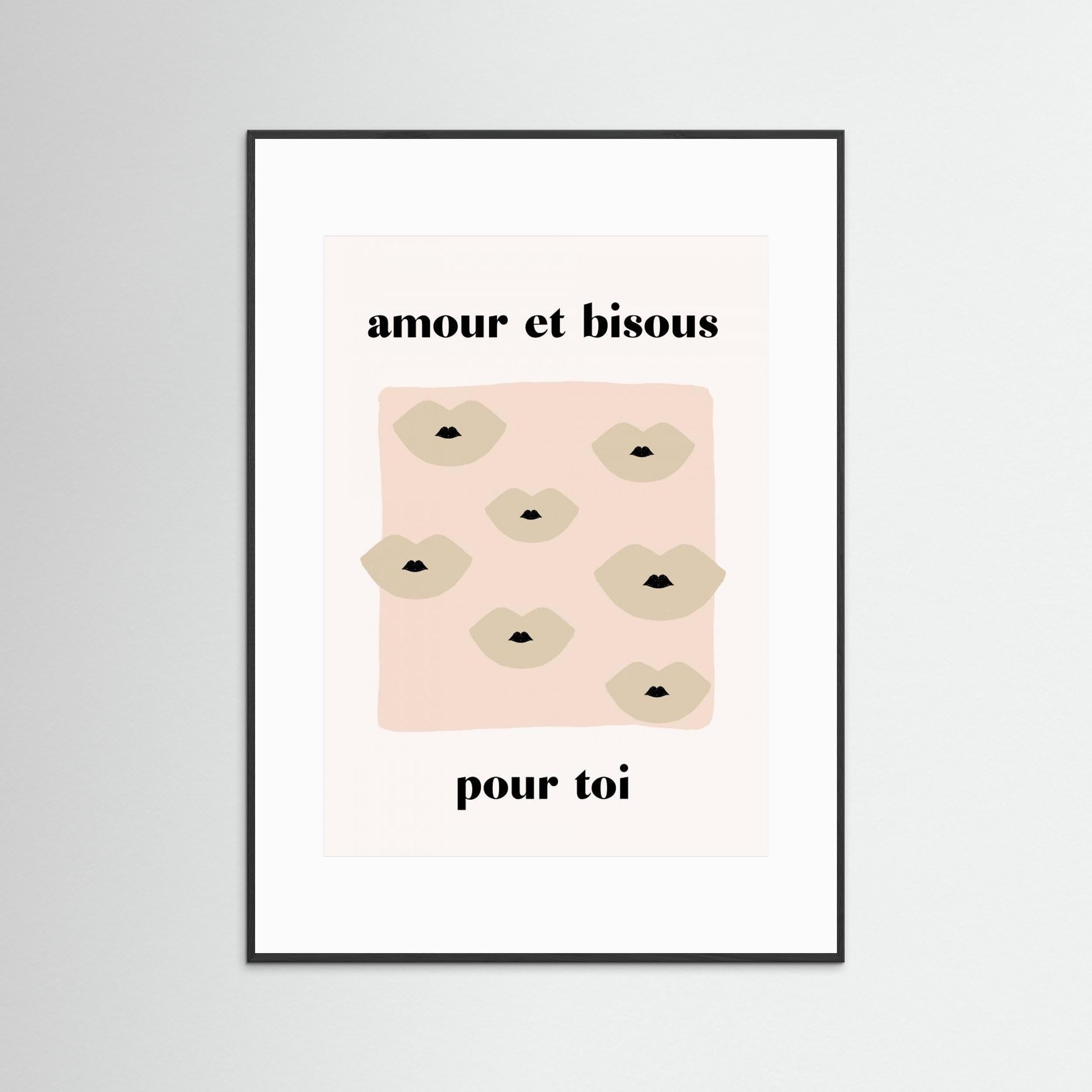 French Kiss Poster by Aislinn Simmonds