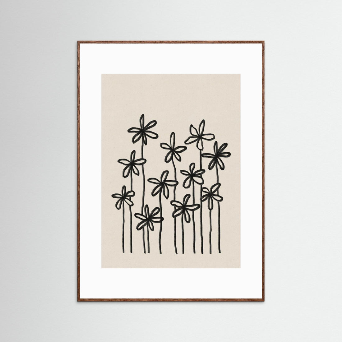 A Field Of Flowers by Alisa Galitsyna - Fine Art Paper Print - dreamtprint.art - 14 x 21 cm / 5 x 8″ (A5)