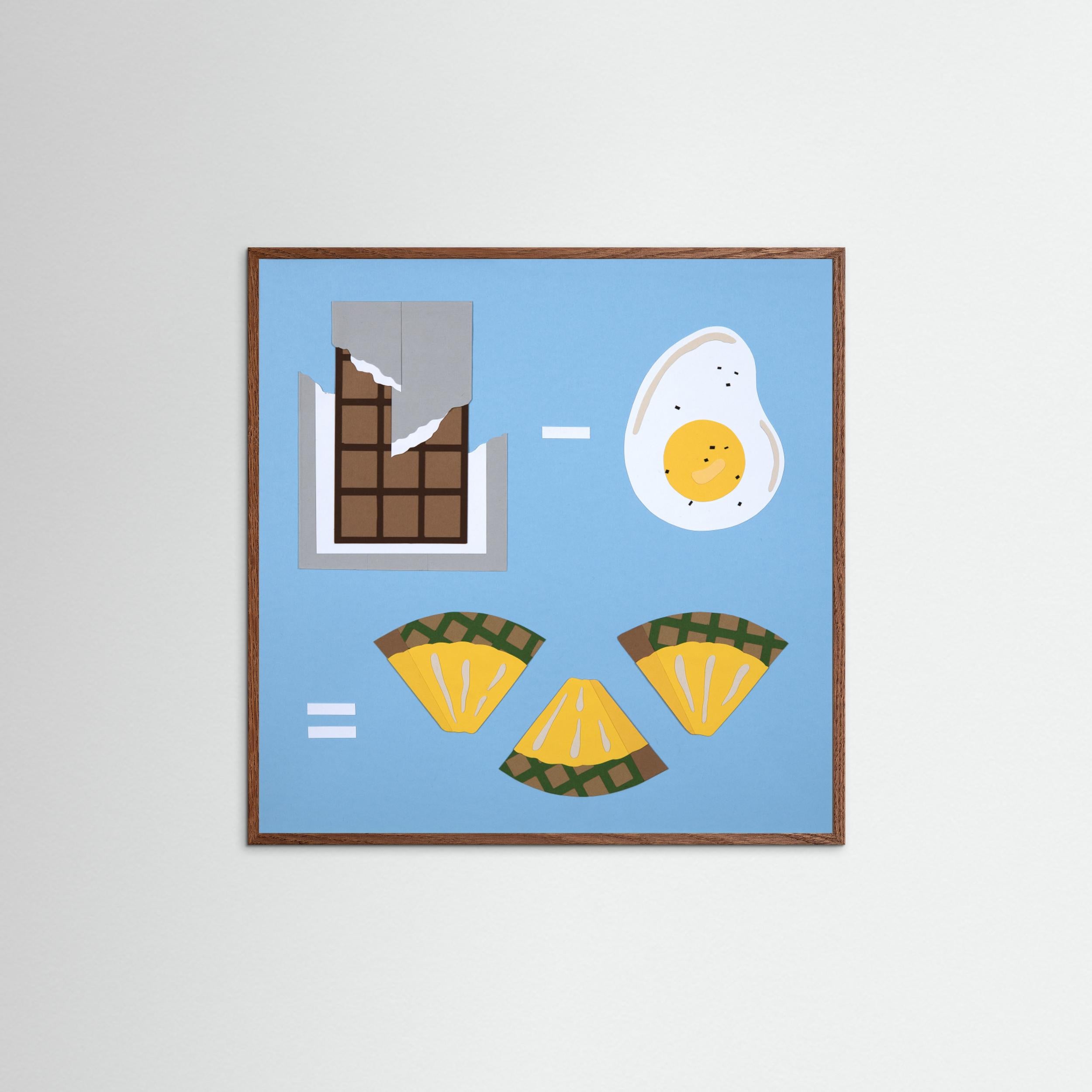 Food Math: Chocolate - Egg = Pineapple by Rankin Willard