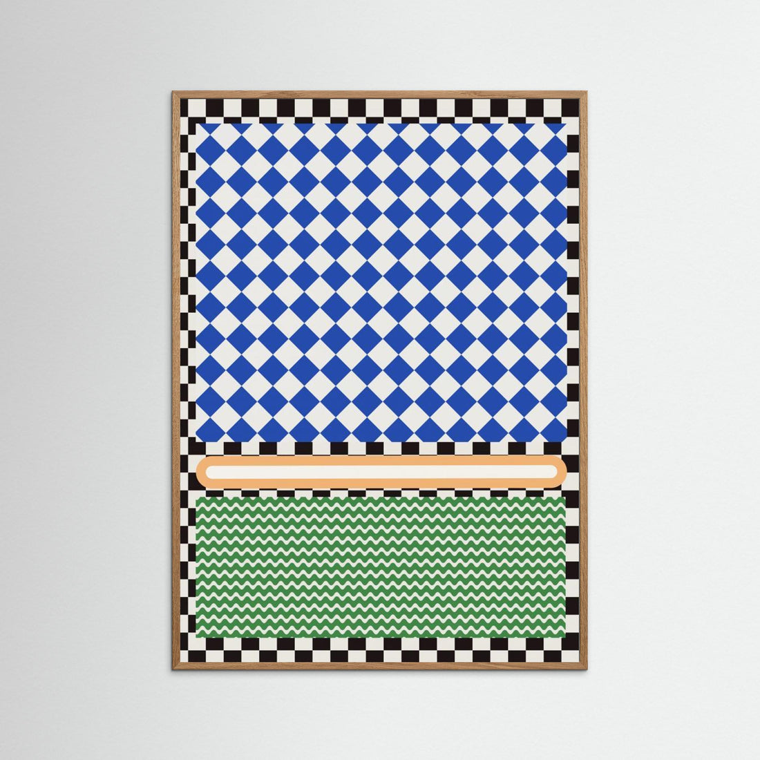 Checkered rothko inspirration by Little Dean