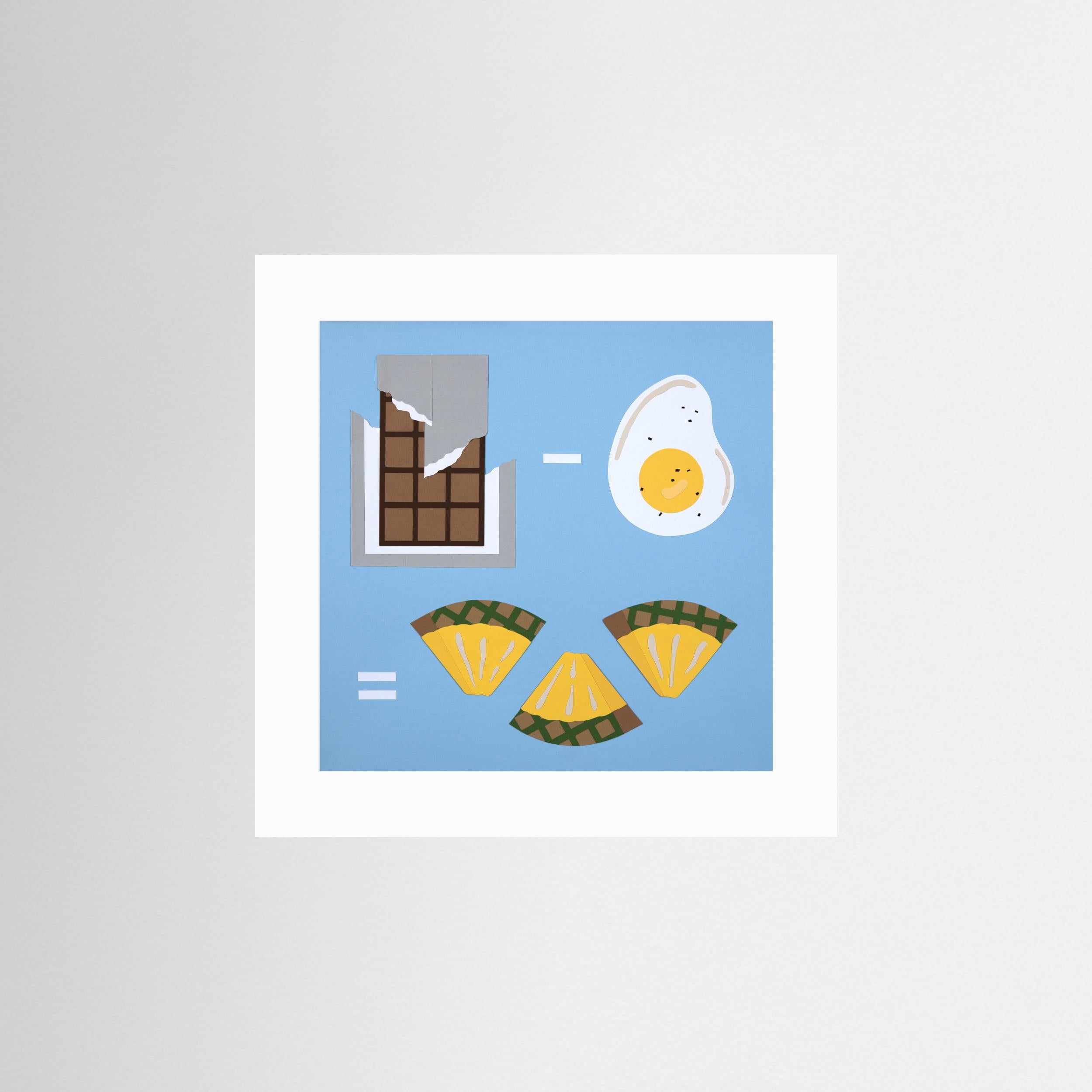 Food Math: Chocolate - Egg = Pineapple by Rankin Willard