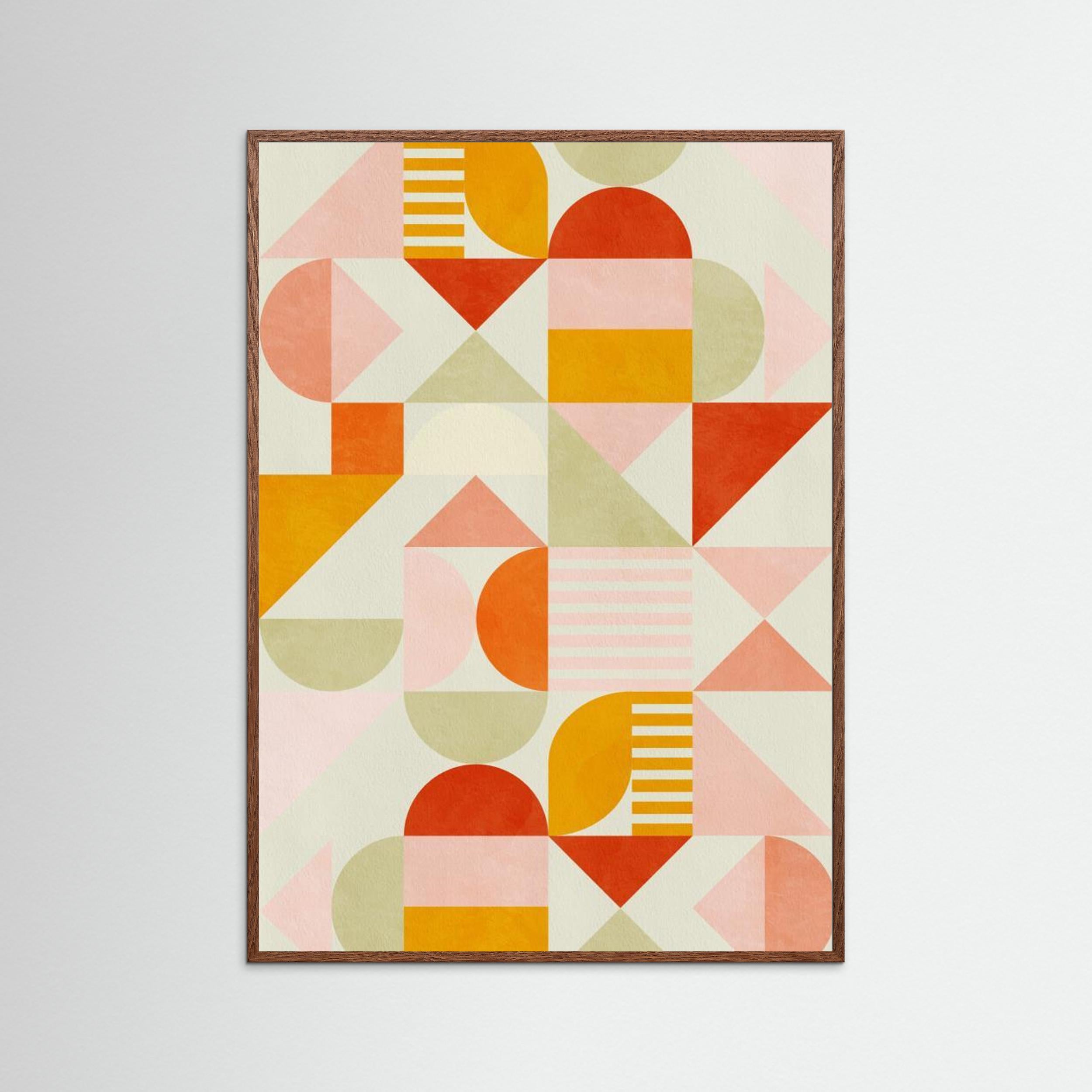 Bauhaus Fun Pastel by Ana Rut Bre