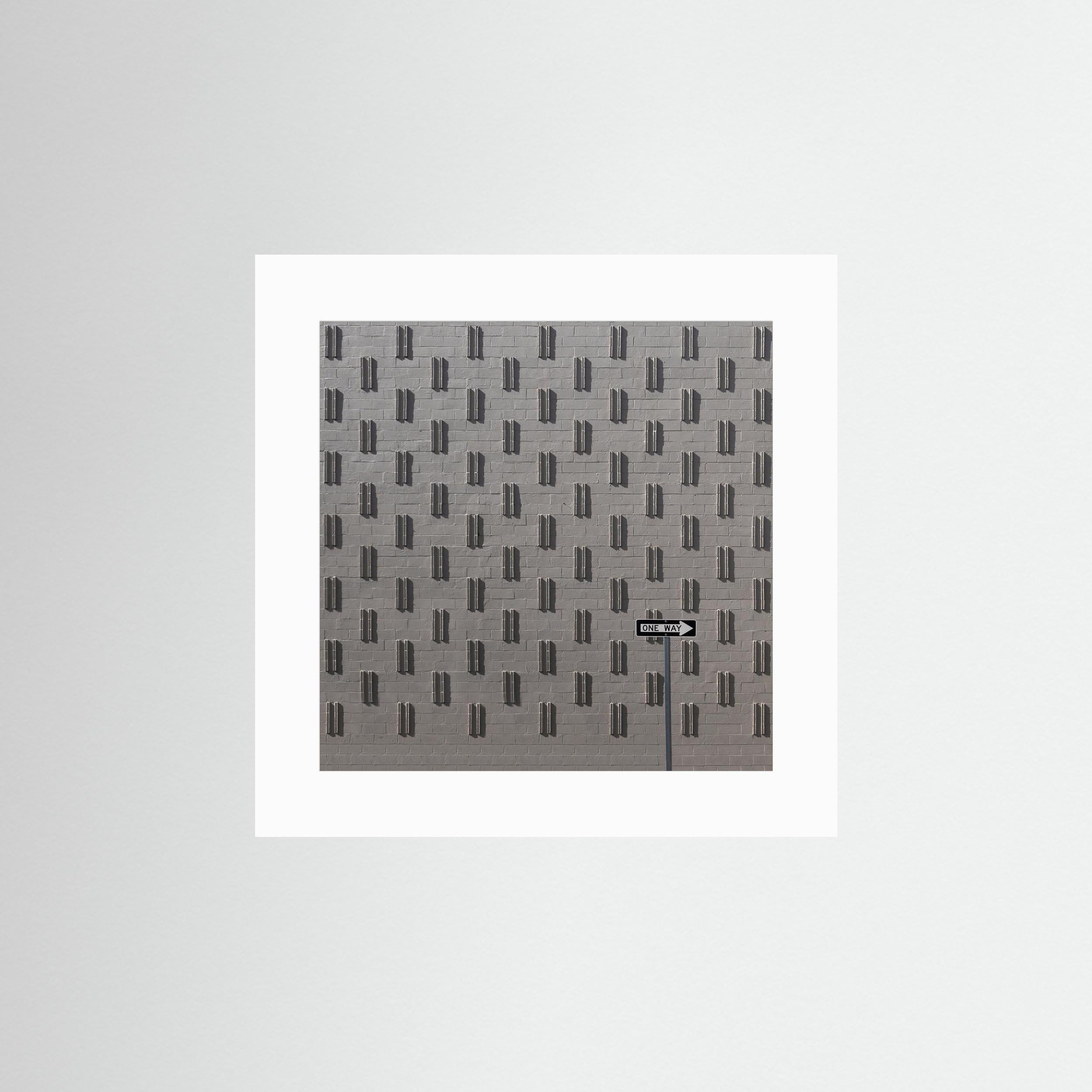 one way by Klaus Lenzen