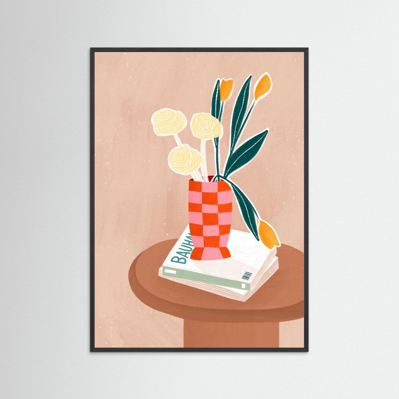 Checkered Vase by Bea Müller
