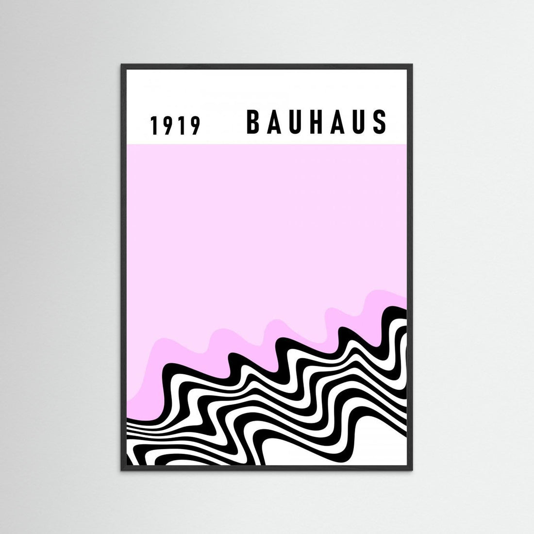 Bauhaus Pink by Sannel Larson - Fine Art Paper Print - dreamtprint.art - 14 x 21 cm / 5 x 8″ (A5)