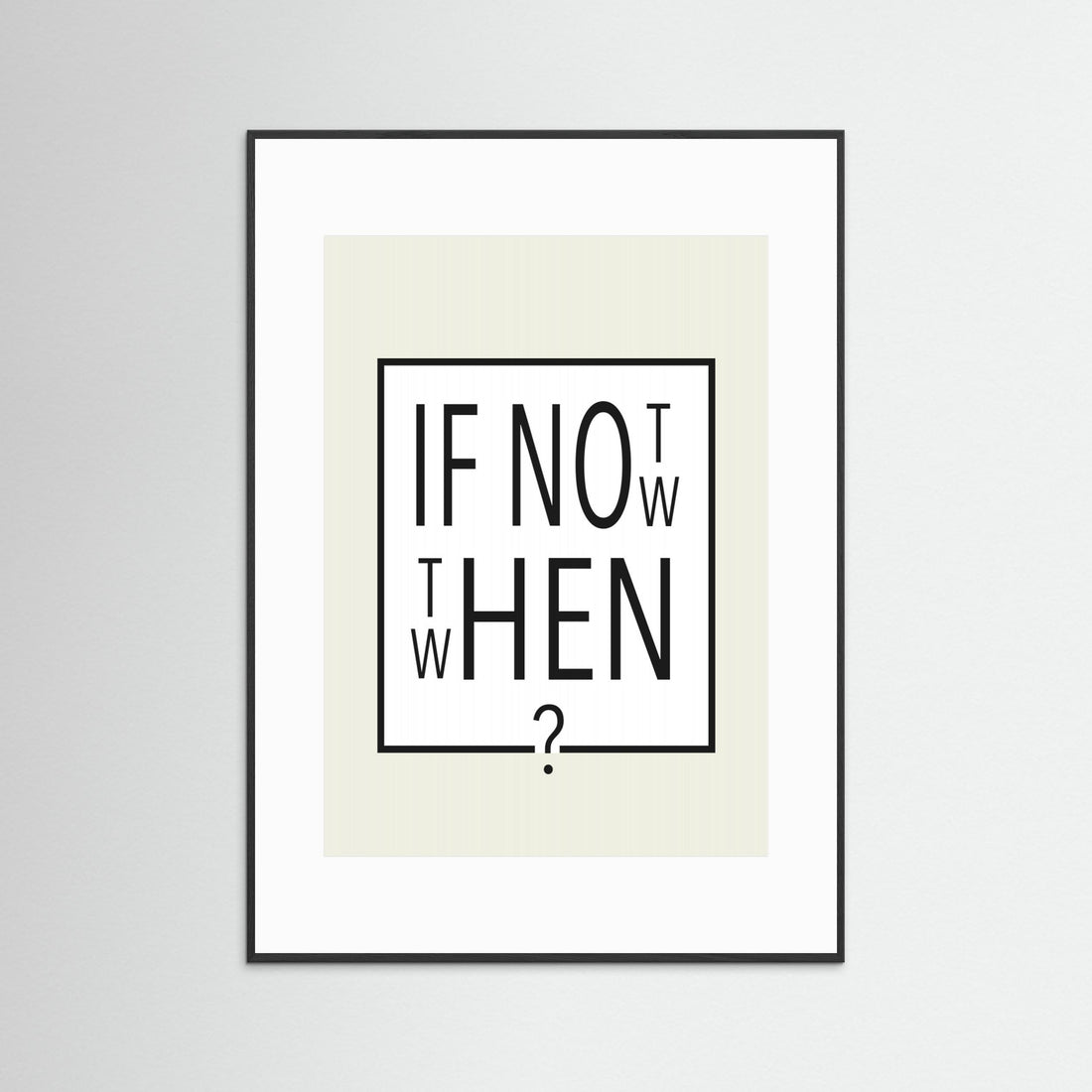 If not now - then when? by Andreas Magnusson