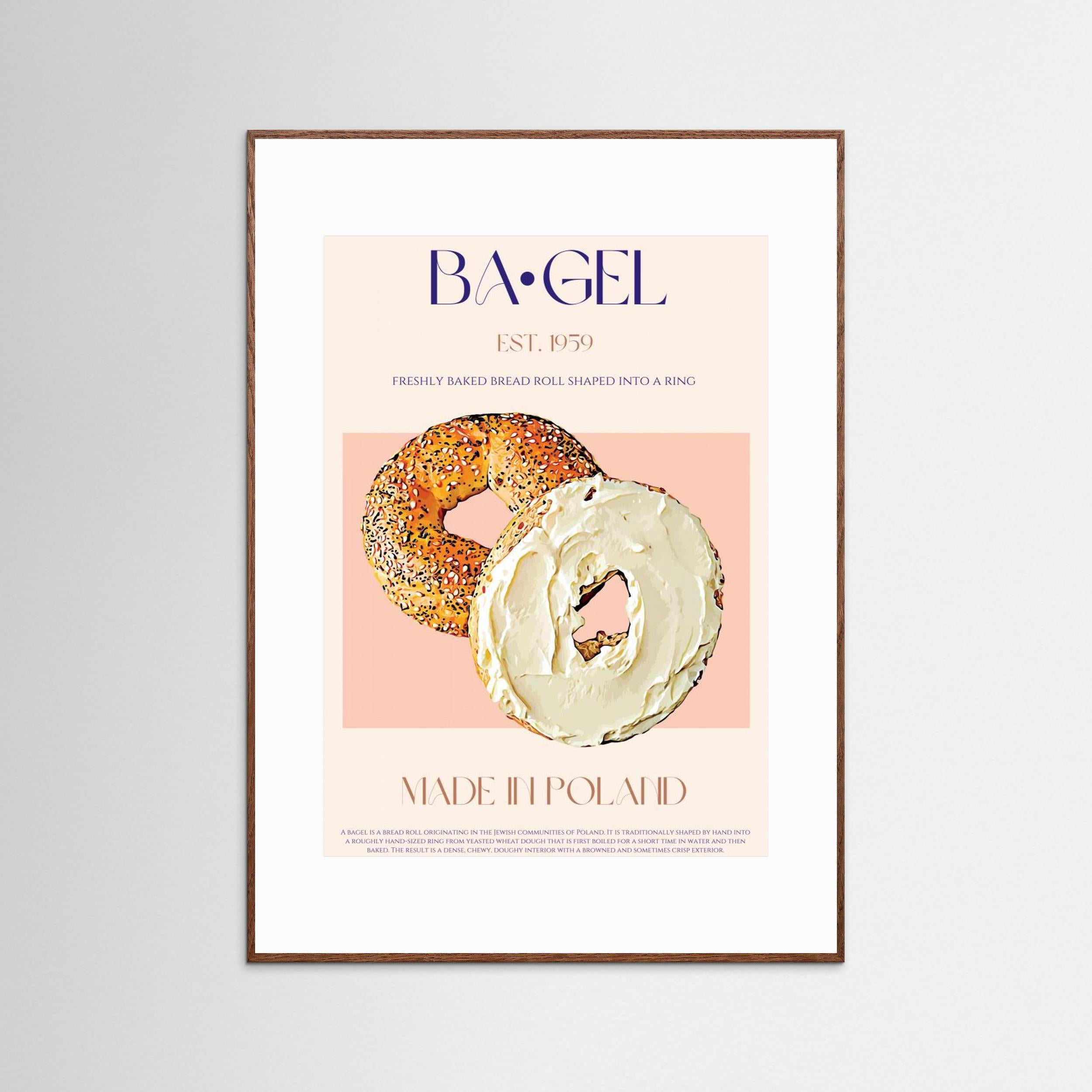 23ratiobagelprint by Nazma Khokhar