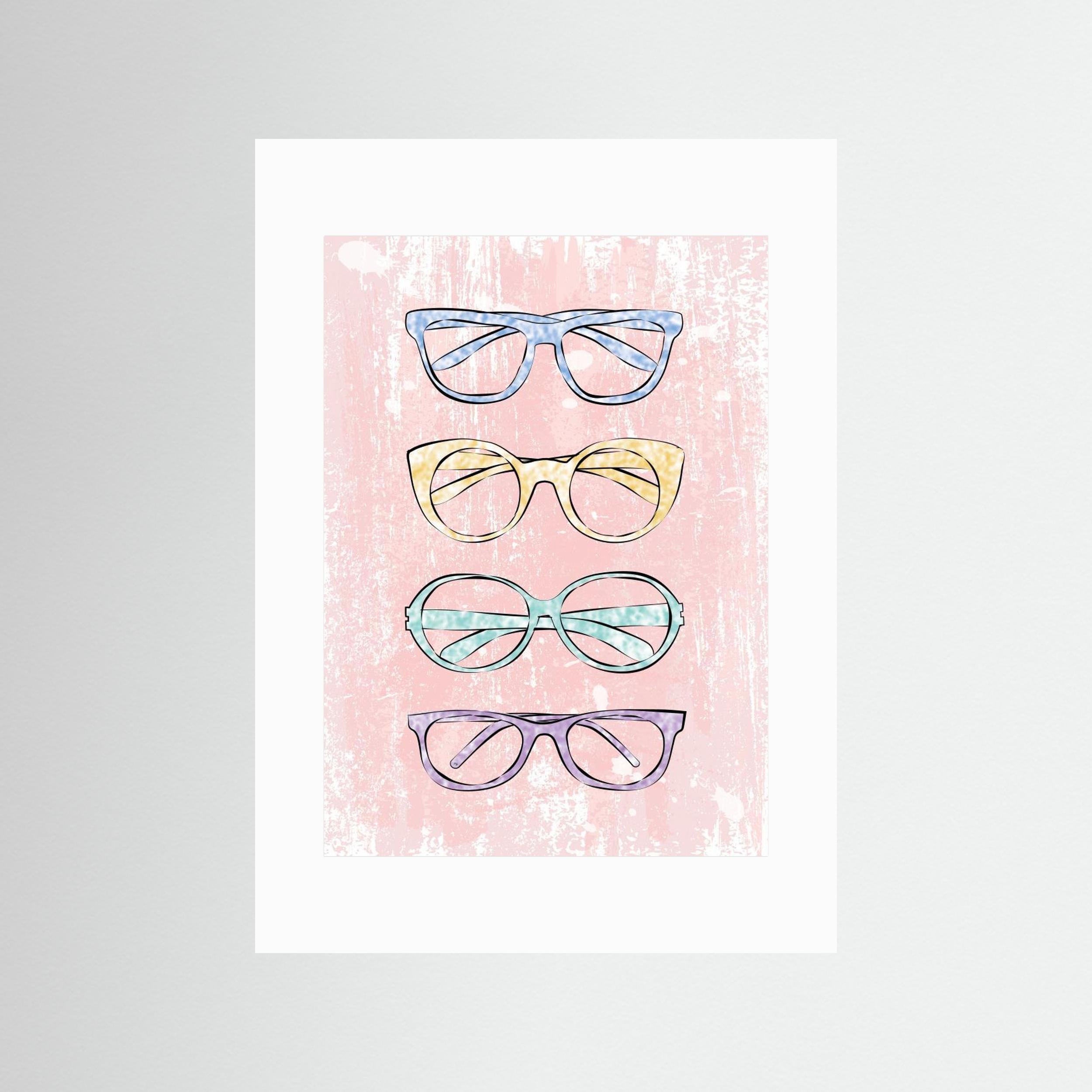 Pink Glasses by Martina