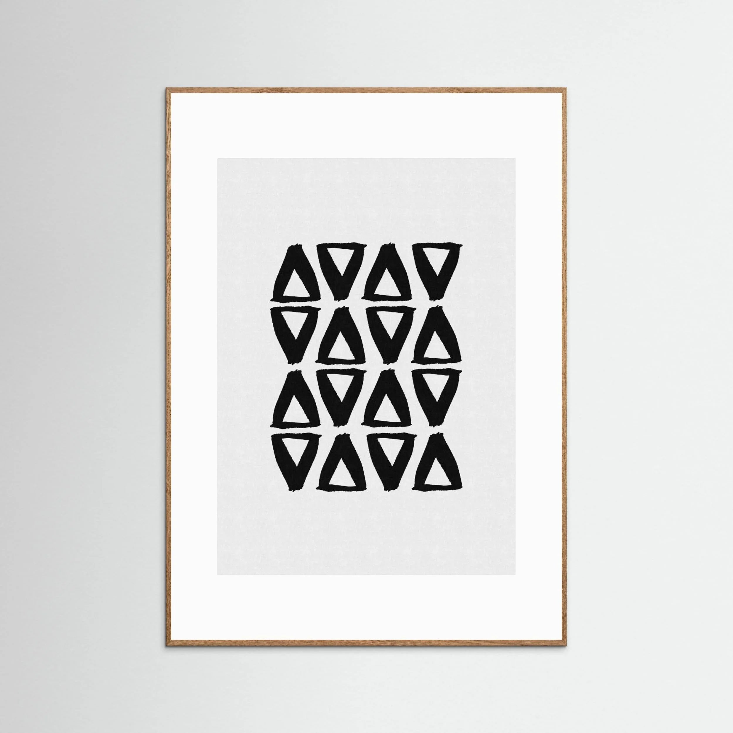 Black and White Abstract II by Orara Studio - Fine Art Paper Print - dreamtprint.art - 14 x 21 cm / 5 x 8″ (A5)