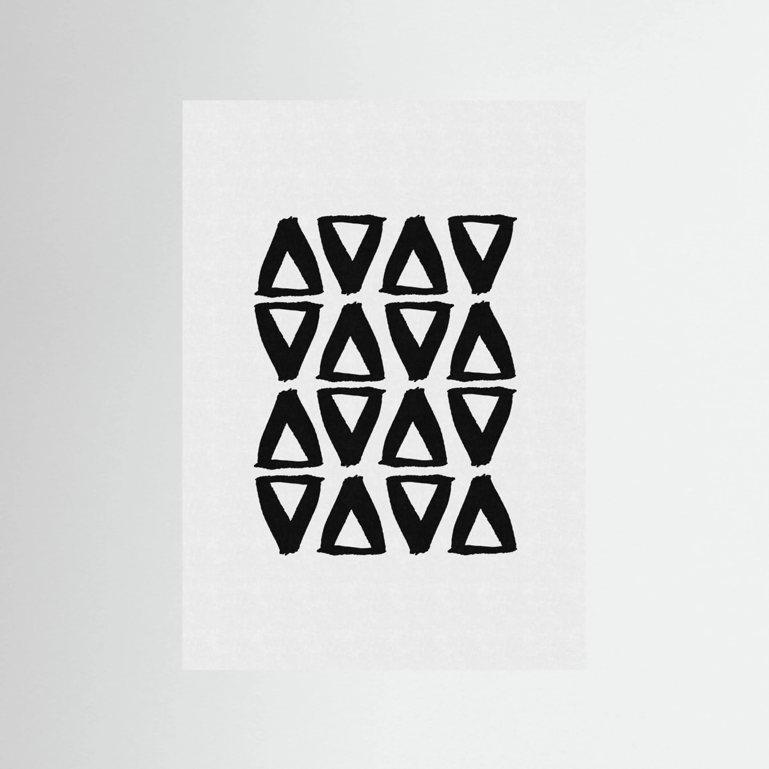 Black and White Abstract II by Orara Studio - Fine Art Paper Print - dreamtprint.art - 14 x 21 cm / 5 x 8″ (A5)