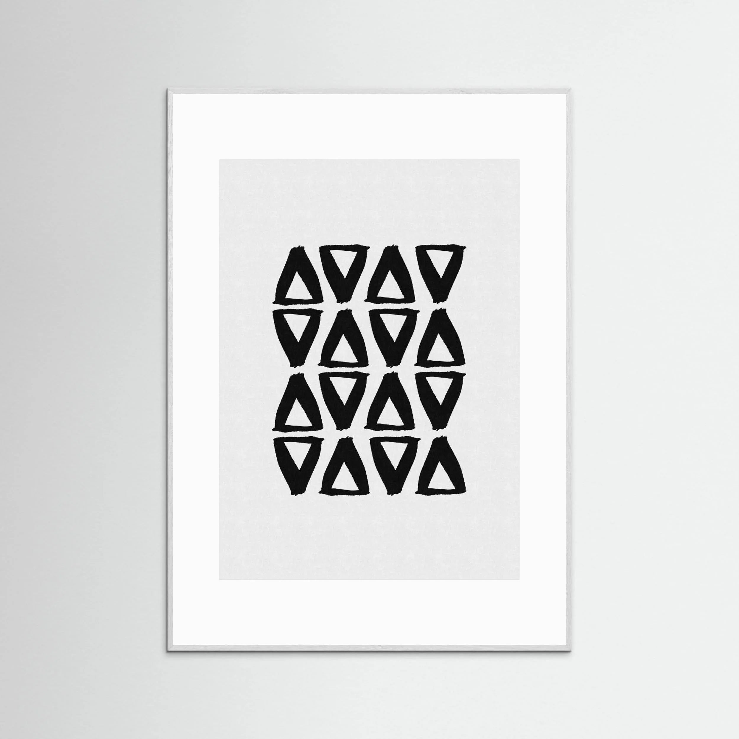 Black and White Abstract II by Orara Studio - Fine Art Paper Print - dreamtprint.art - 14 x 21 cm / 5 x 8″ (A5)