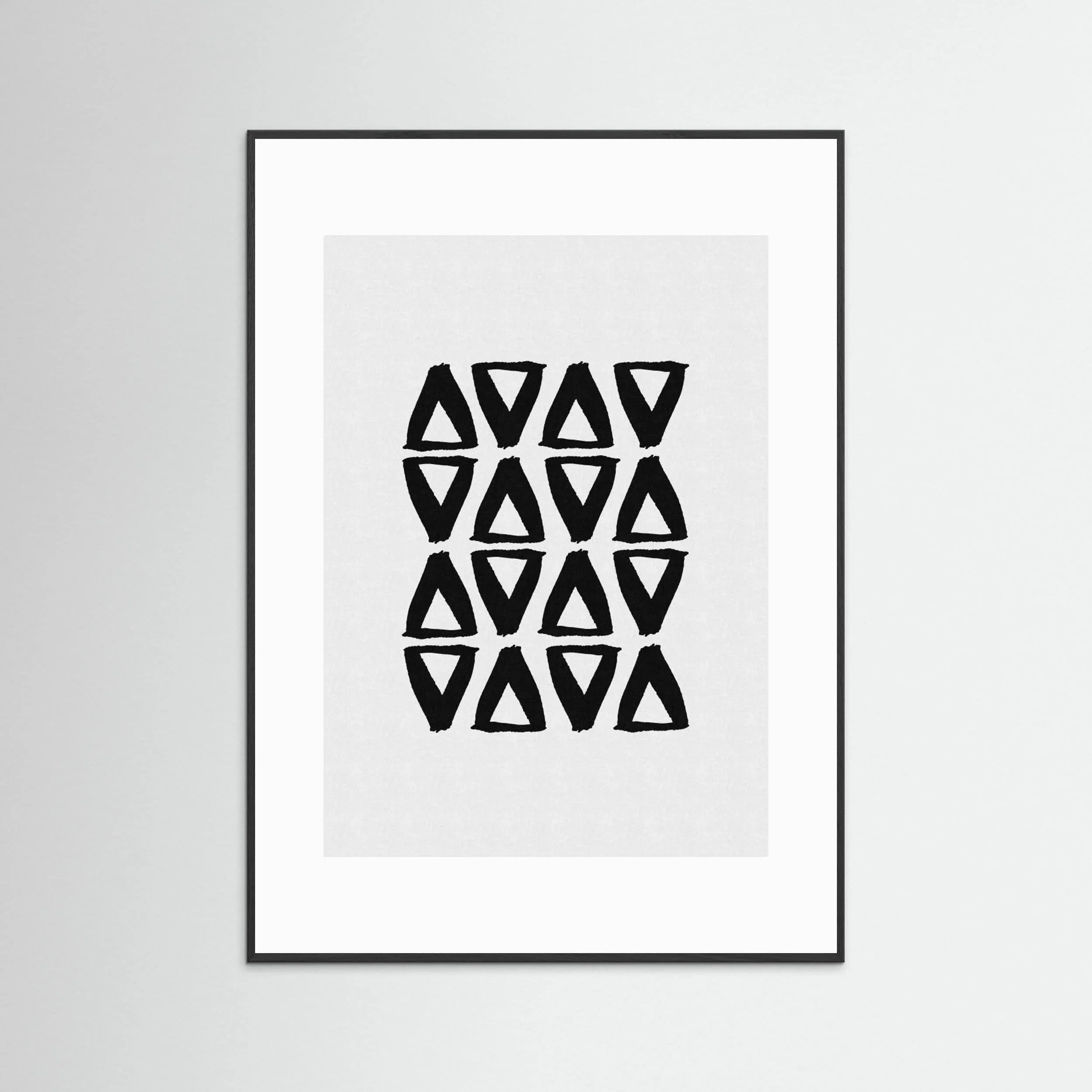 Black and White Abstract II by Orara Studio - Fine Art Paper Print - dreamtprint.art - 14 x 21 cm / 5 x 8″ (A5)