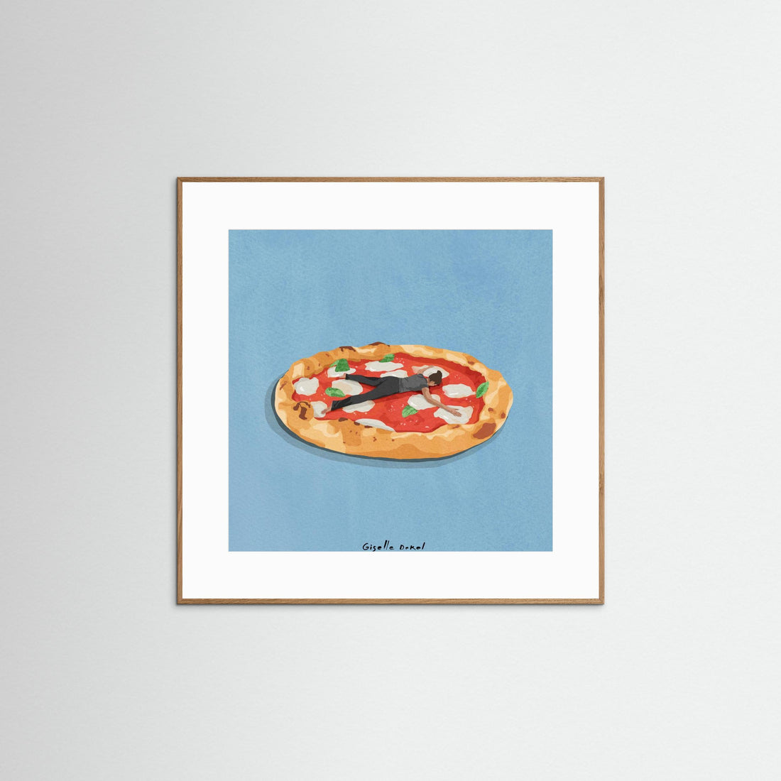 Pizza Girl by Giselle Dekel