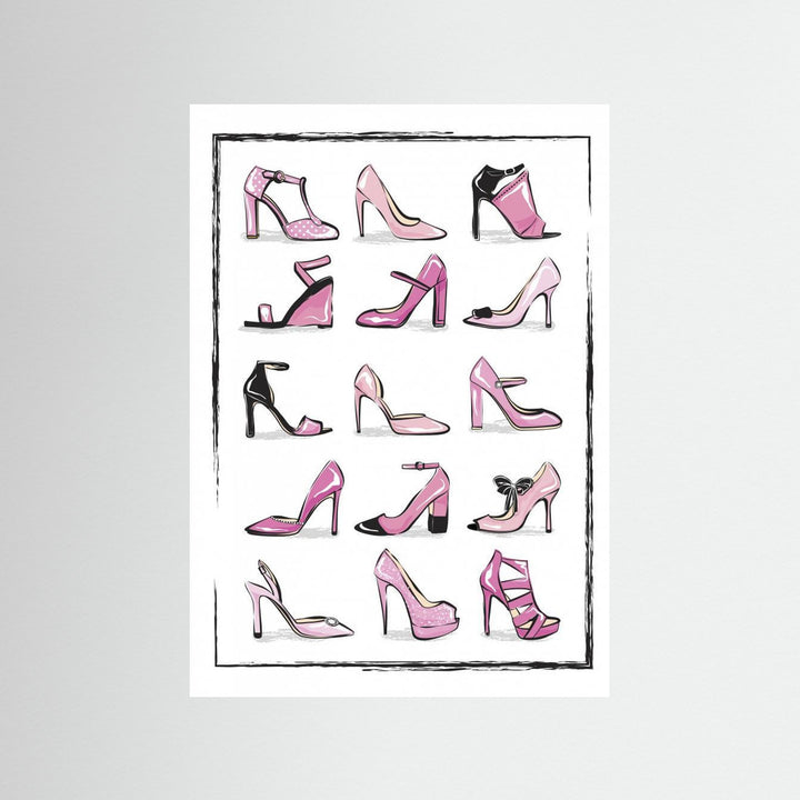 Pink Shoes by Martina