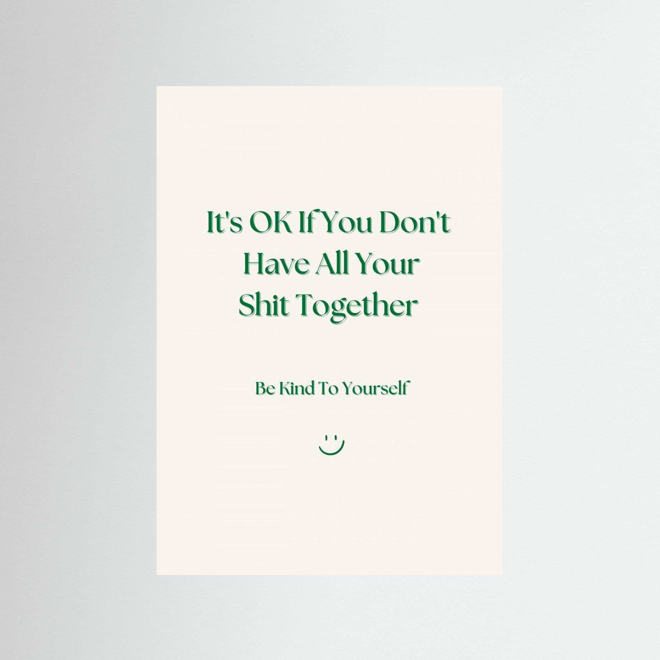 Be Kind Reminder by Nazma Khokhar