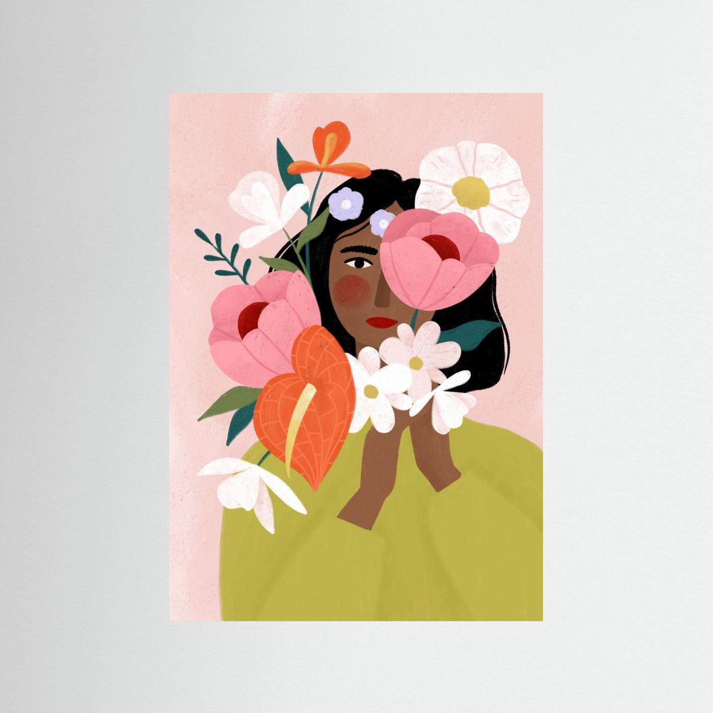 Flower Lady by Bea Müller