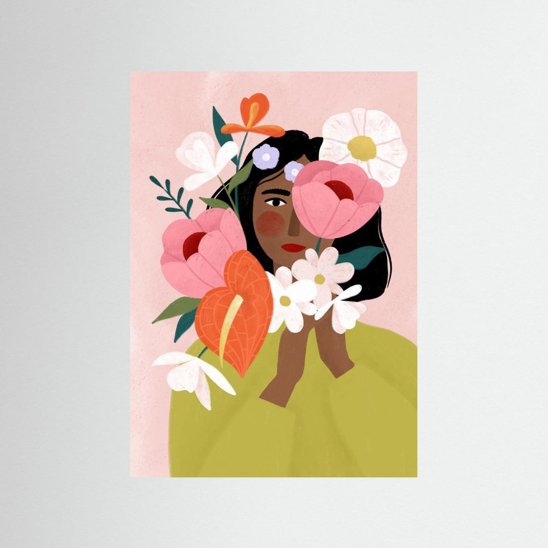 Flower Lady by Bea Müller