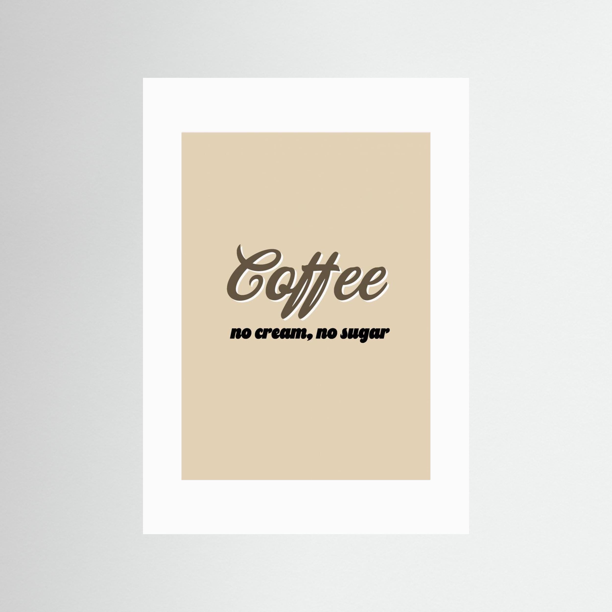 Coffee by Elizabeth C - Fine Art Paper Print - dreamtprint.art - 14 x 21 cm / 5 x 8″ (A5)