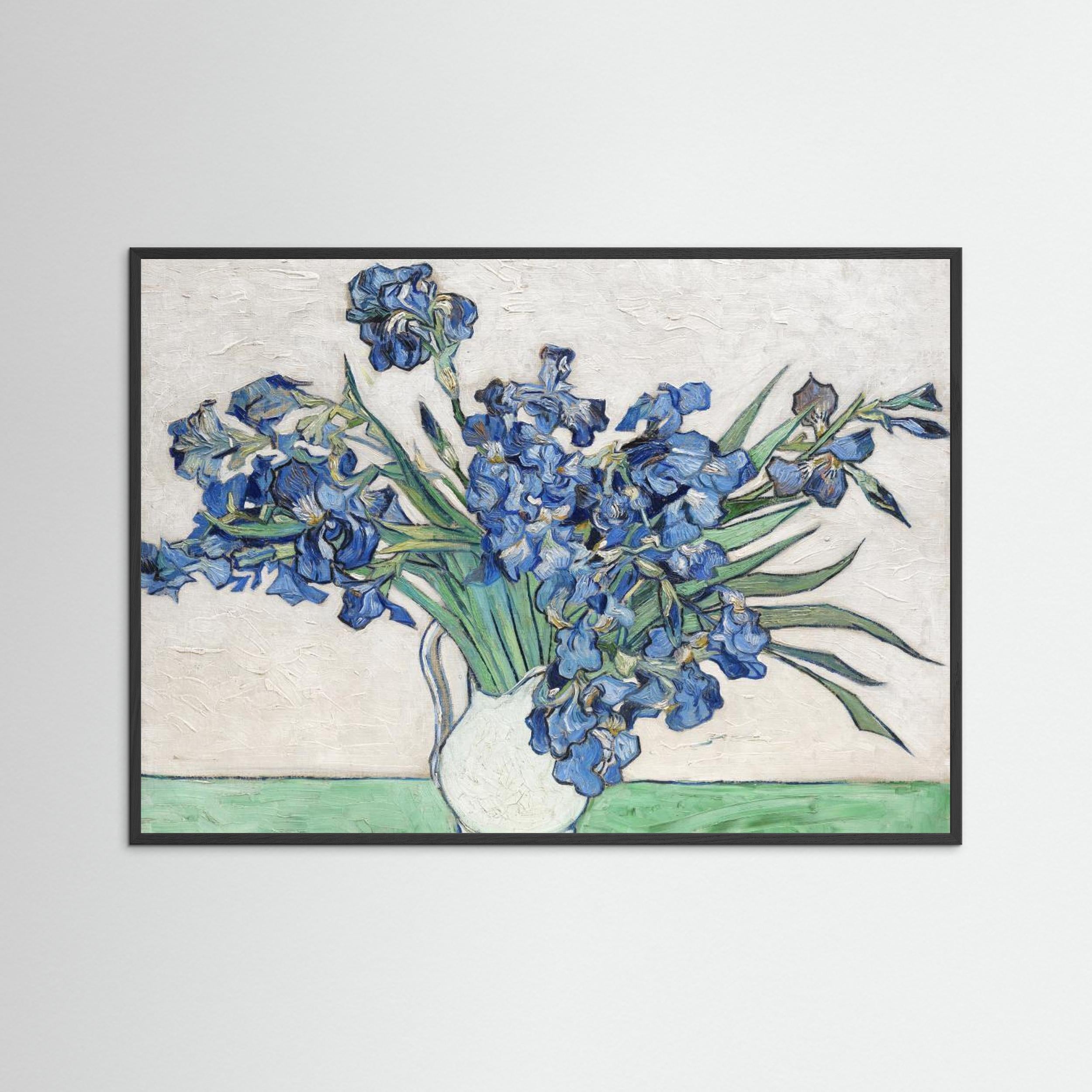 Vincent Van Gogh's Irises (1890). by Pictufy