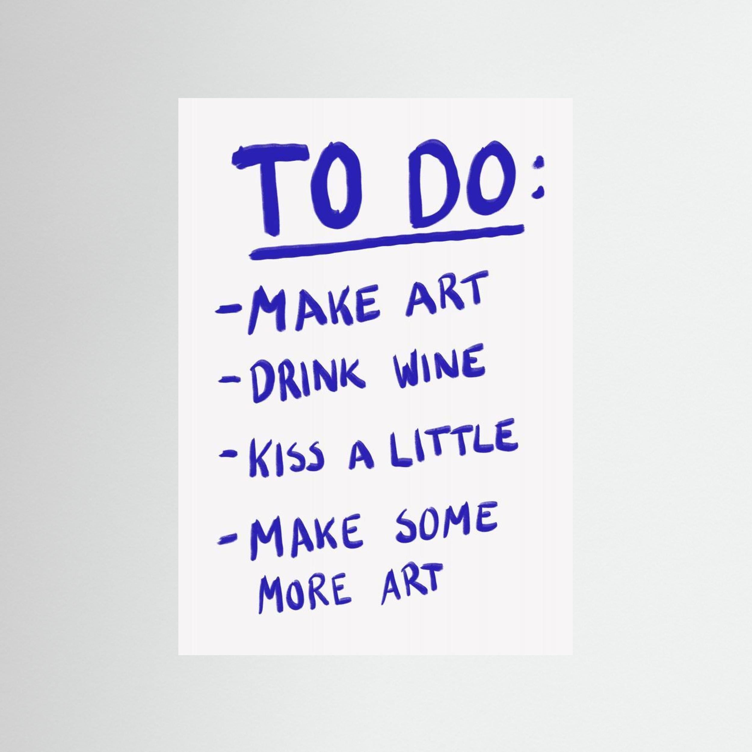 To Do by Athene Fritsch