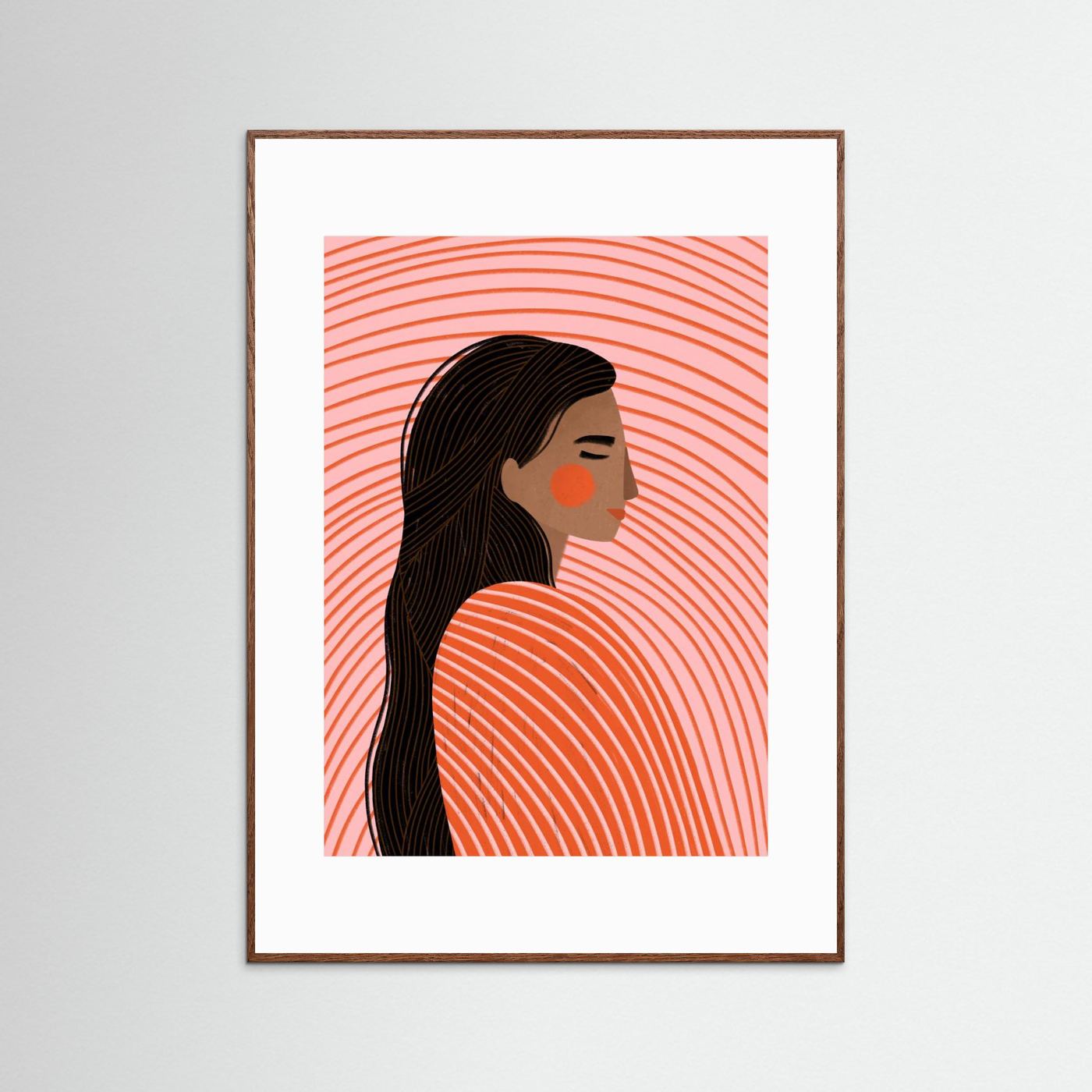The Woman With the Lines by Bea Müller