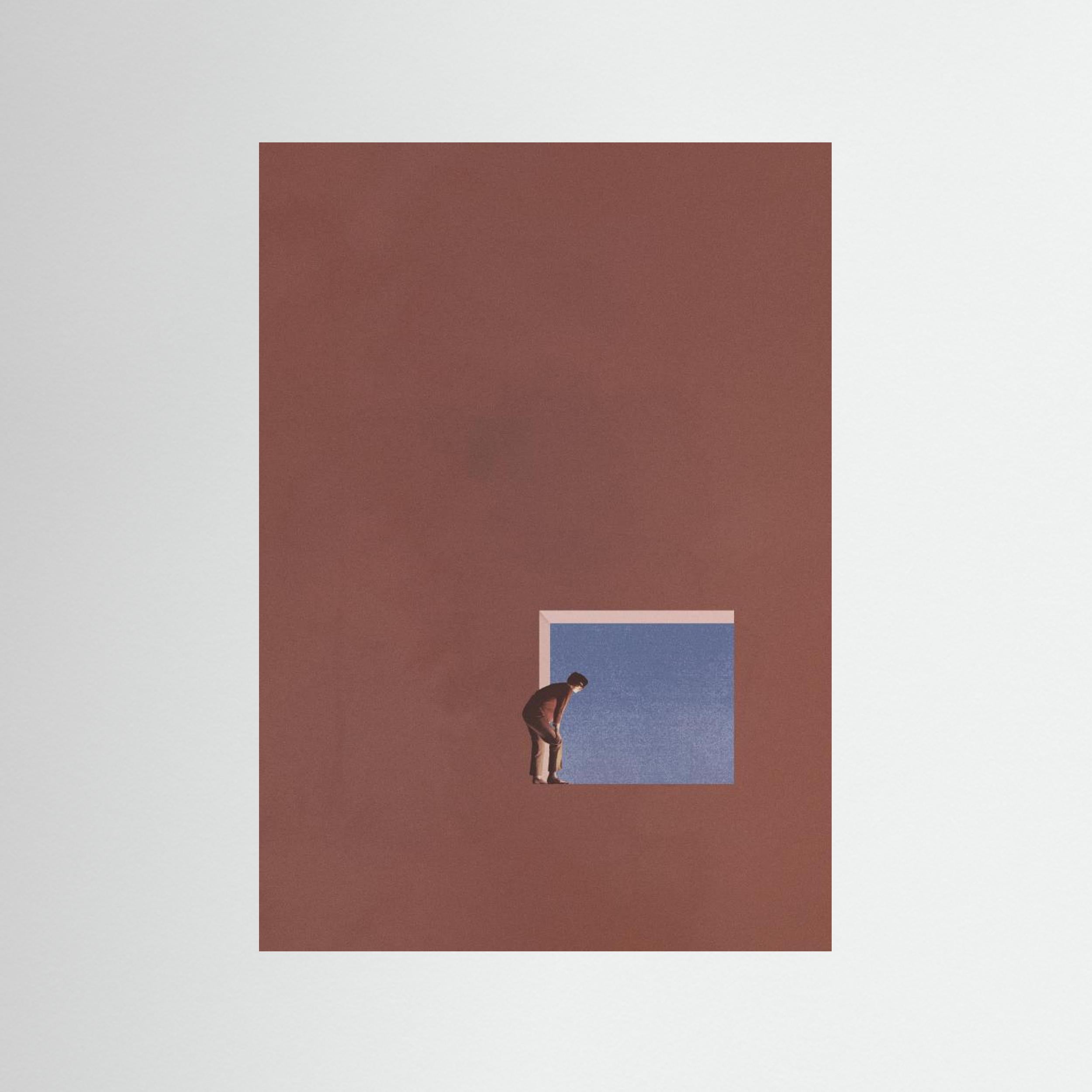 Curiosity by Maarten Léon - Fine Art Paper Print - dreamtprint.art - 14 x 21 cm / 5 x 8″ (A5)