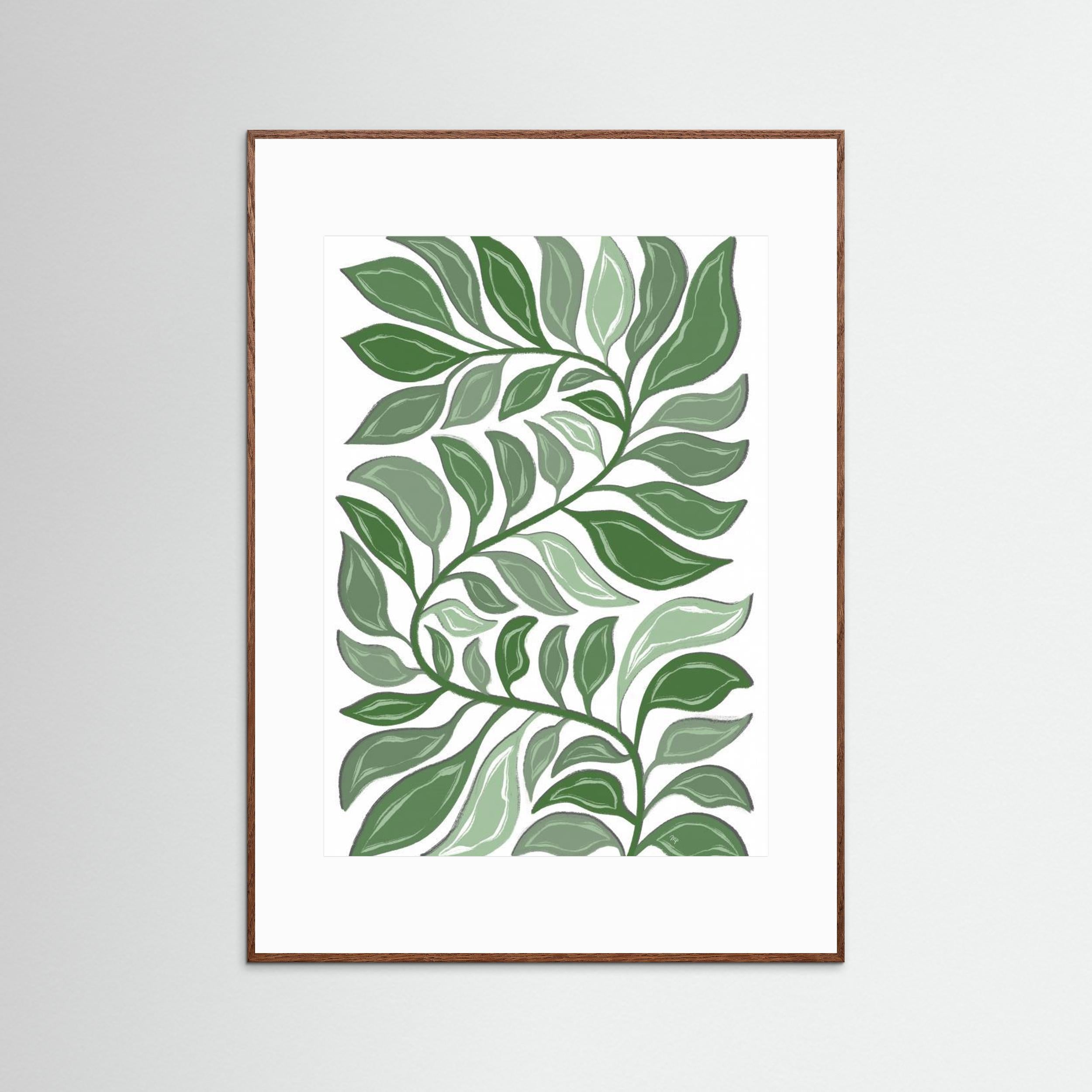 Green Plant by Martina