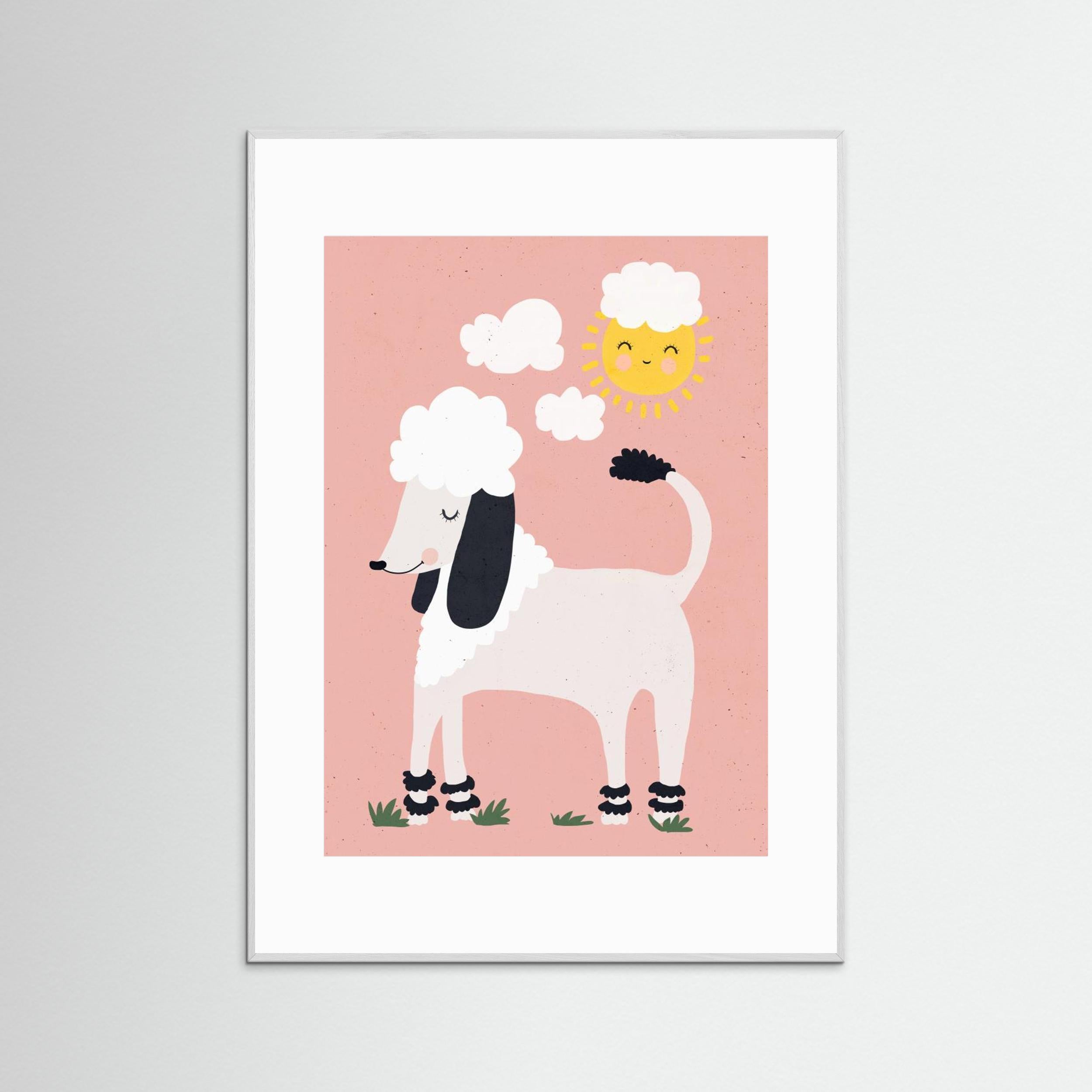 Happy Poodle by Treechild