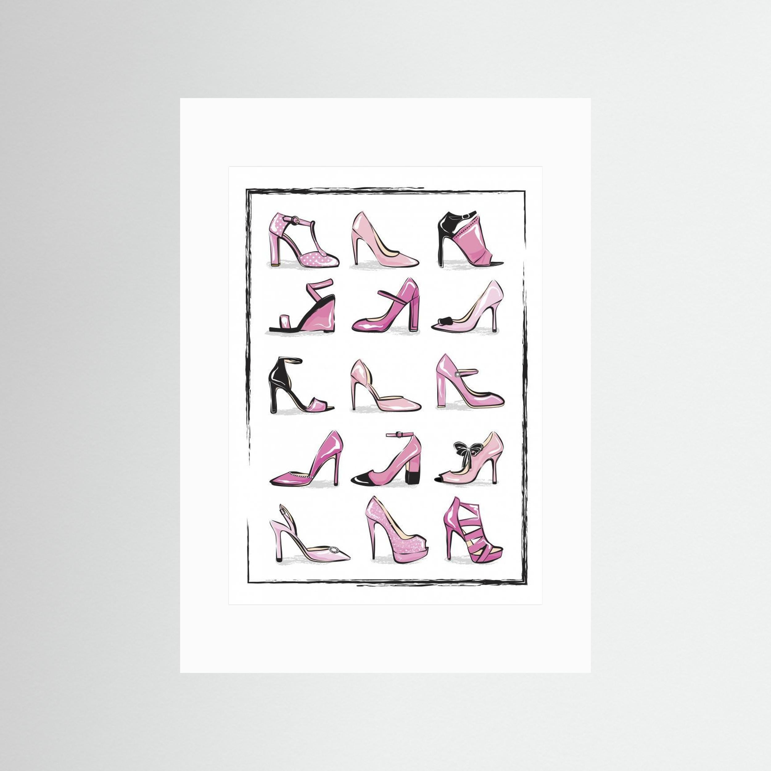 Pink Shoes by Martina