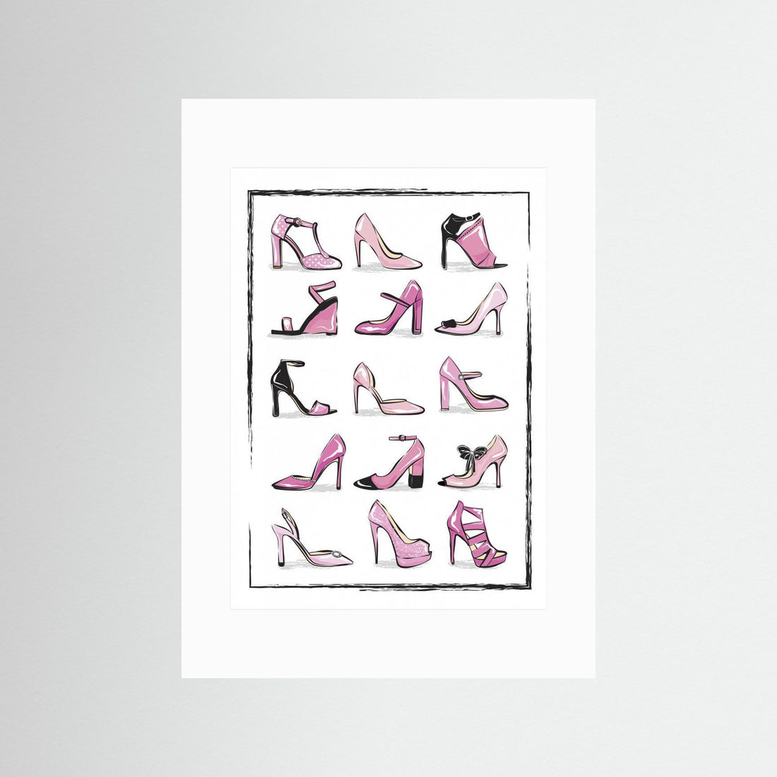 Pink Shoes by Martina